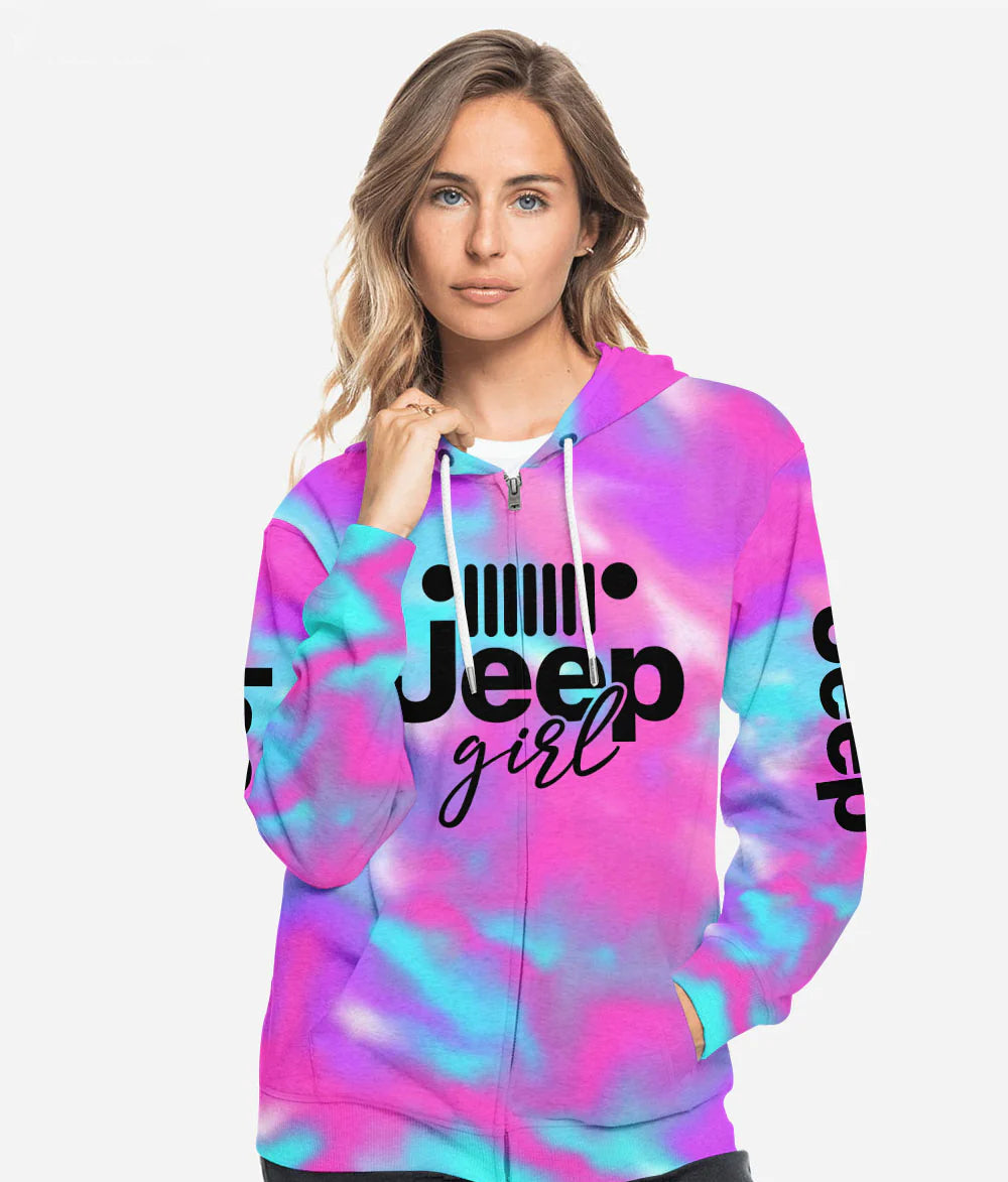 jeep-girl-mandala-pastel-hoodie