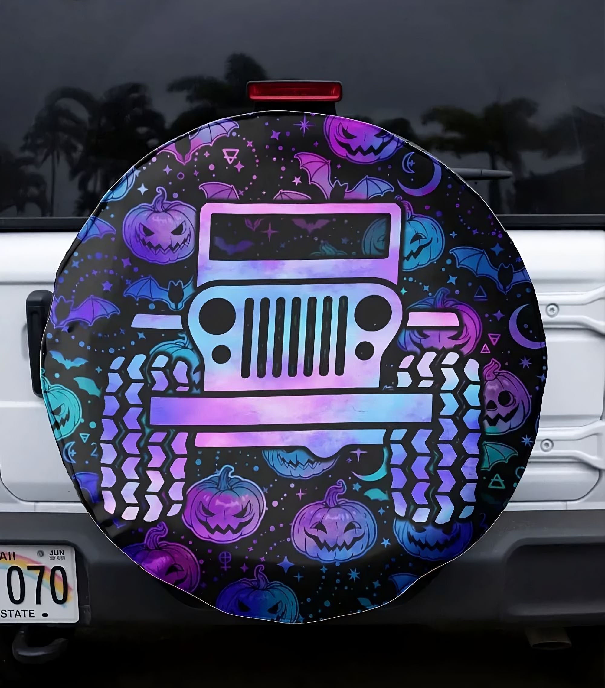 jeep-o-ween-plaid-pumpkin-purple-automotive-spare-tire-cover