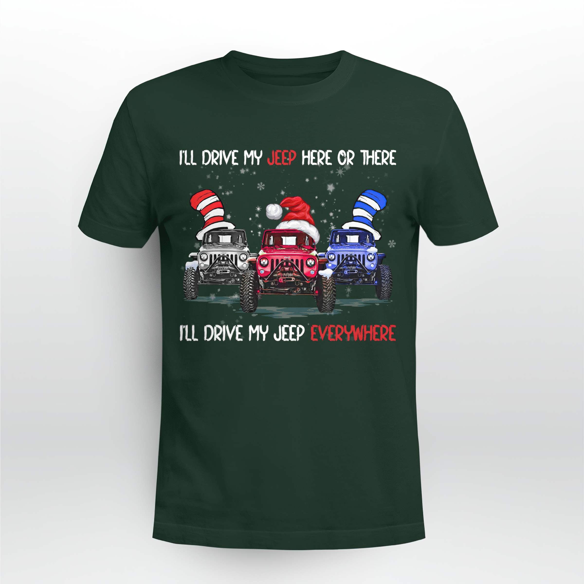 aint-nothing-jeep-christmas-t-shirt