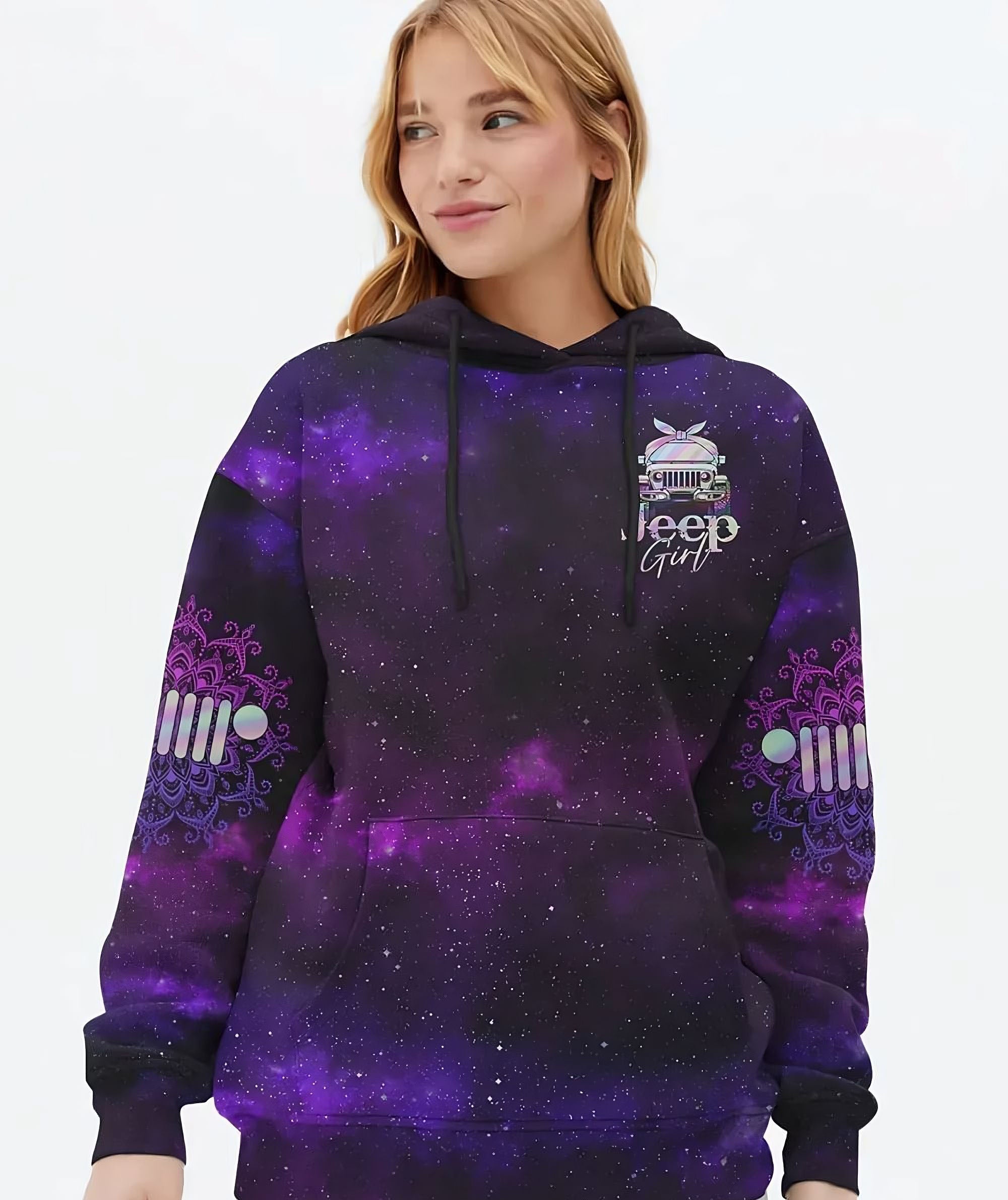 jeep-girl-mandala-purple-all-over-print-hoodie