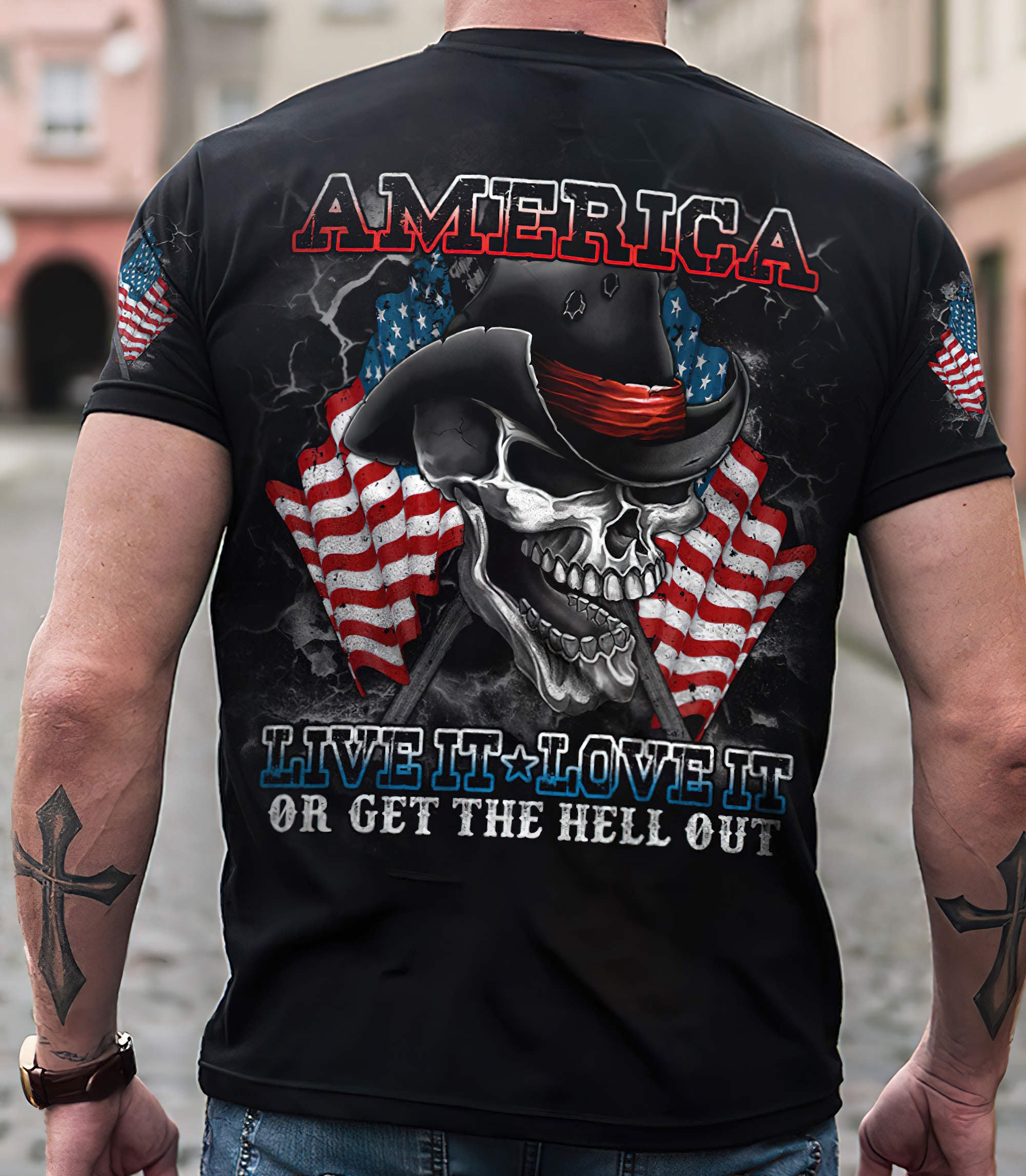 america-live-it-love-it-skull-with-flag-all-over-print-t-shirt