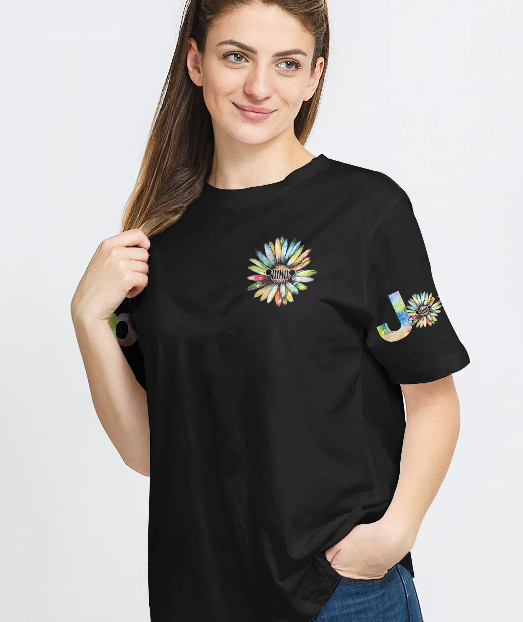 jeep-girl-daisy-painting-flag-t-shirt