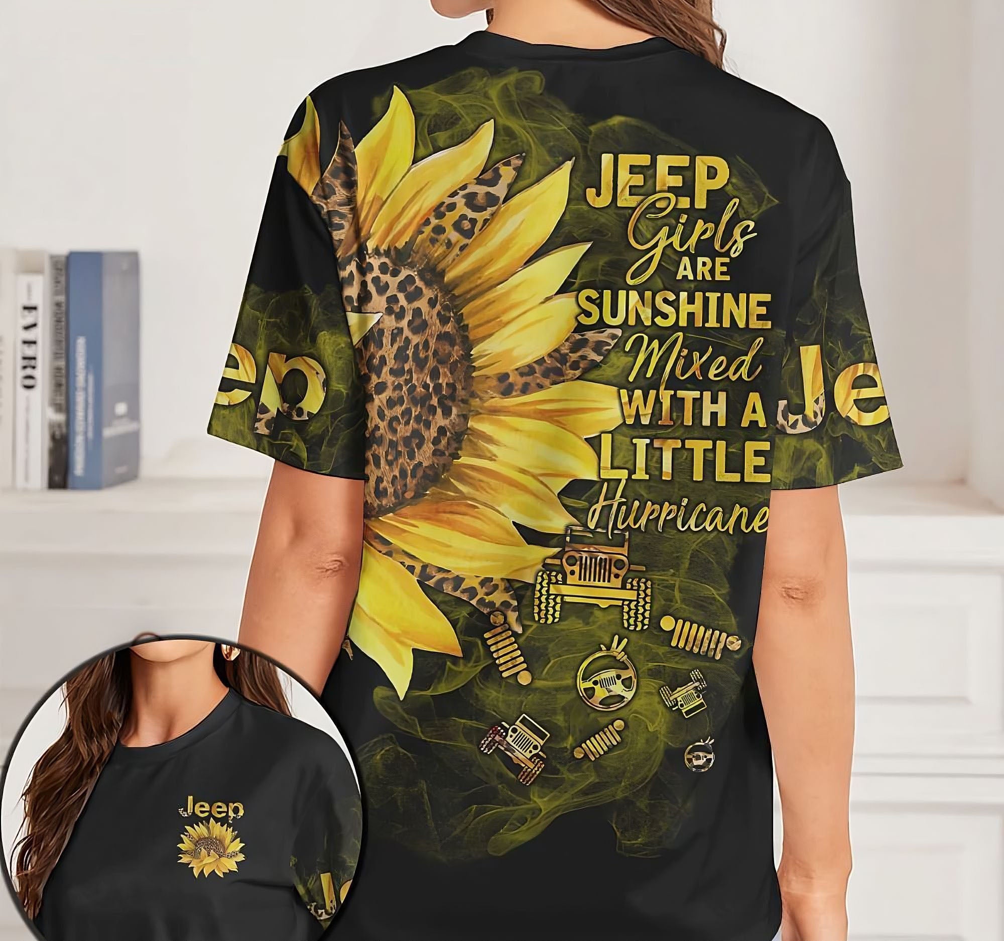 jeep-girls-are-sunshine-smoke-sunflower-jeep-all-over-print-t-shirt