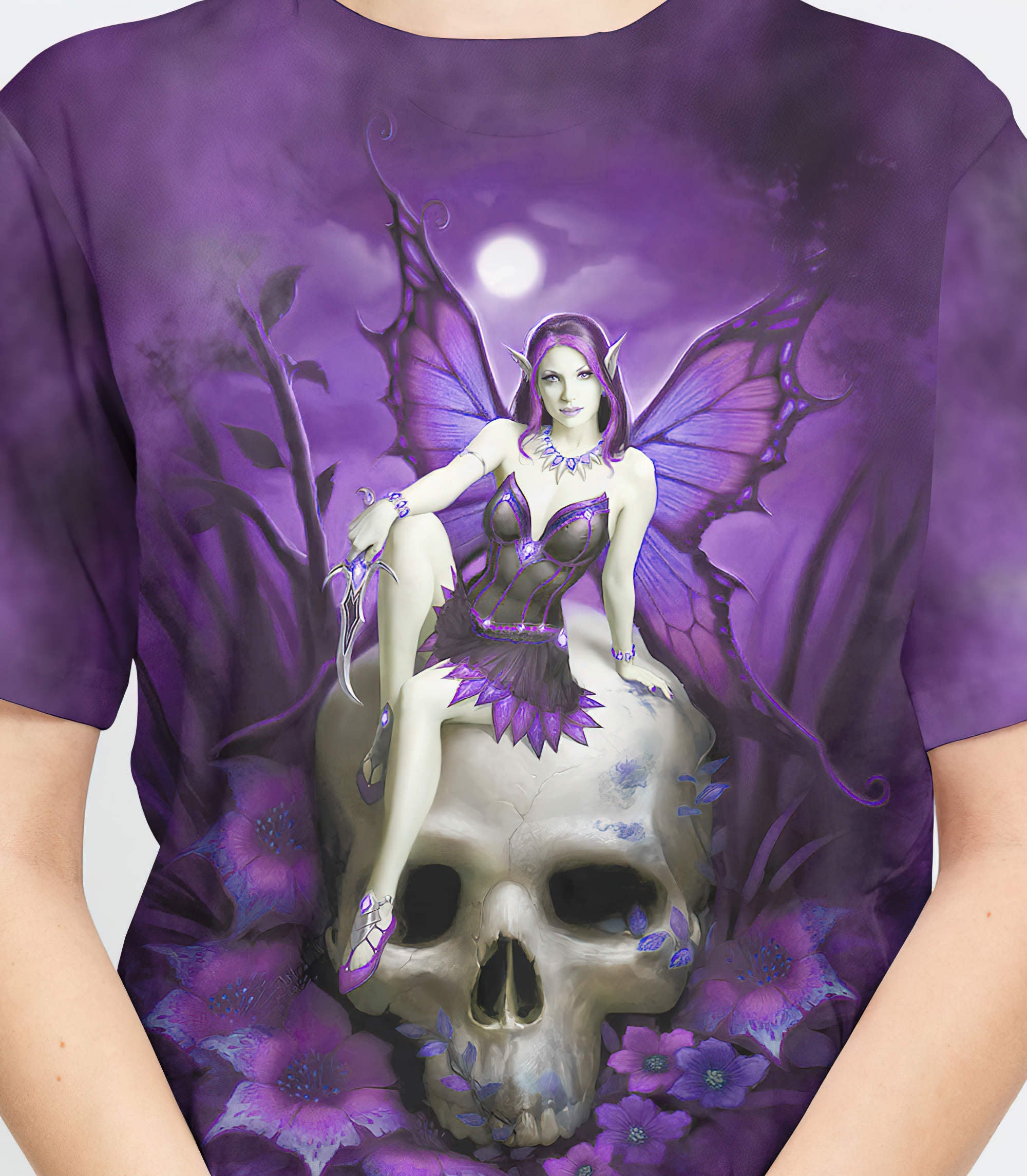 skull-fairy-all-over-print-t-shirt