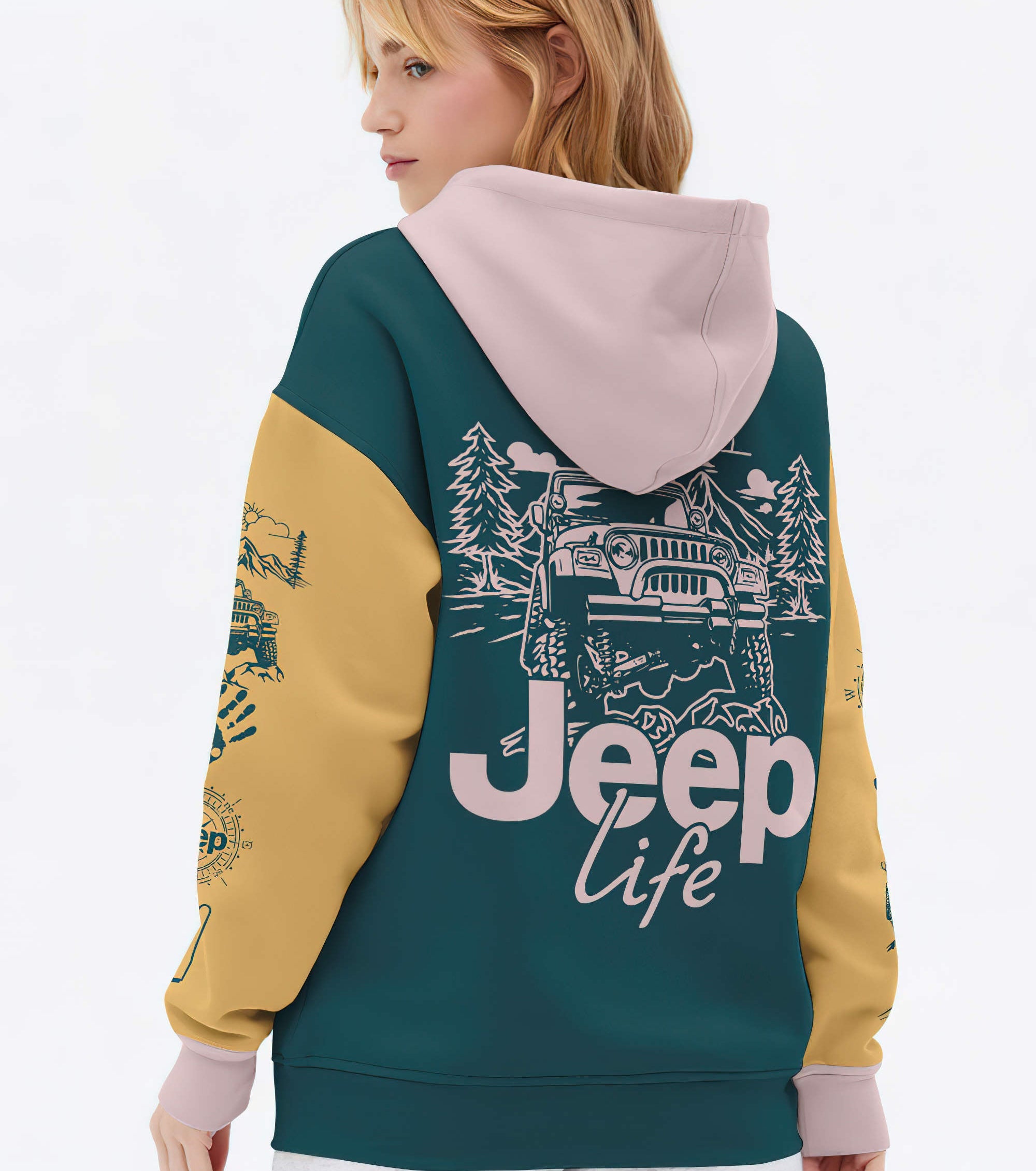 jeep-life-blue-coral-hoodie