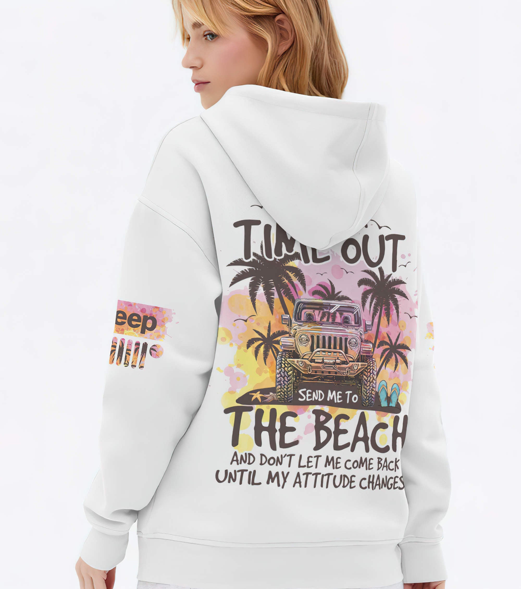 send-me-to-the-beach-jeep-hoodie