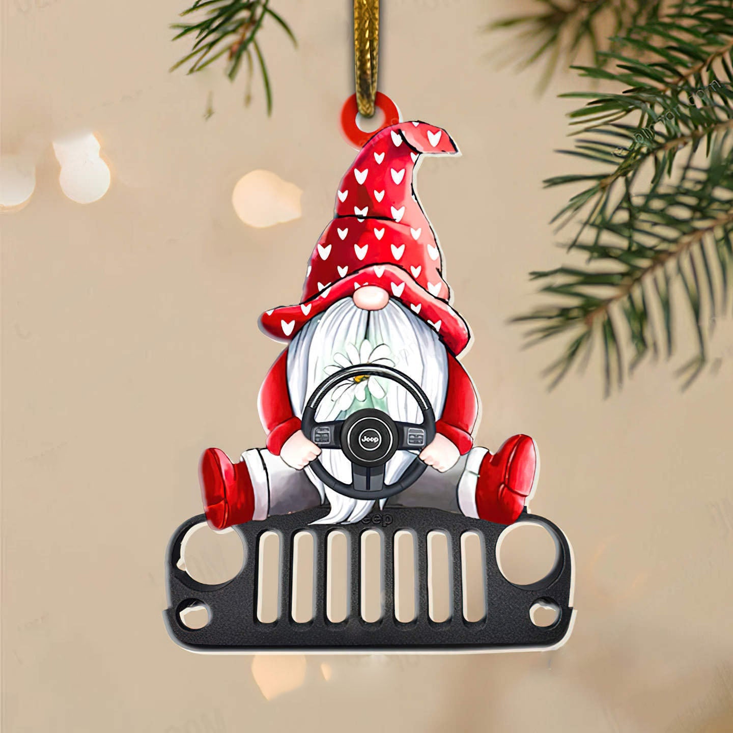 gnome-jeep-grill-jeep-christmas-ornaments