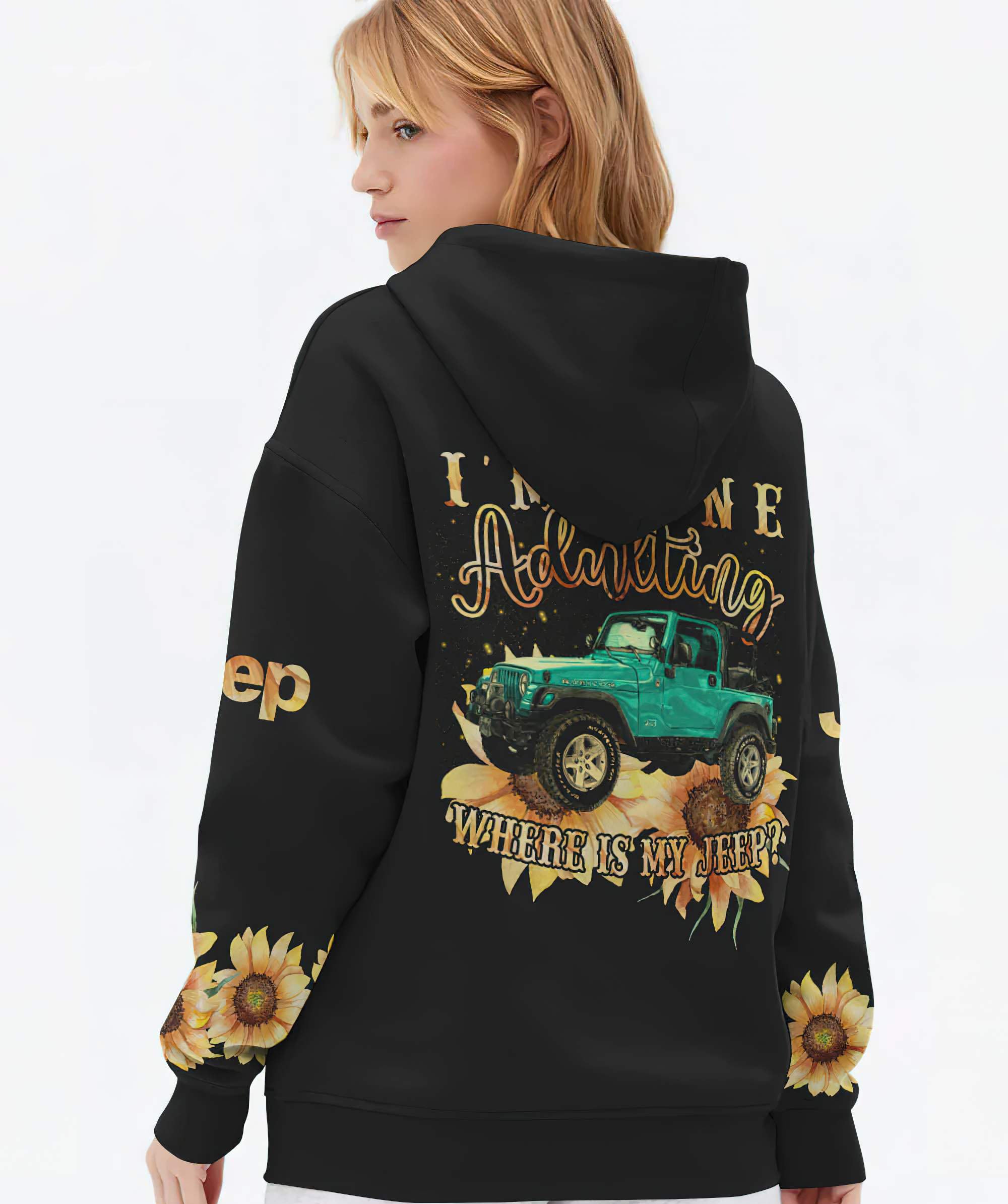 im-done-adulting-where-is-my-jeep-sunflower-hoodie