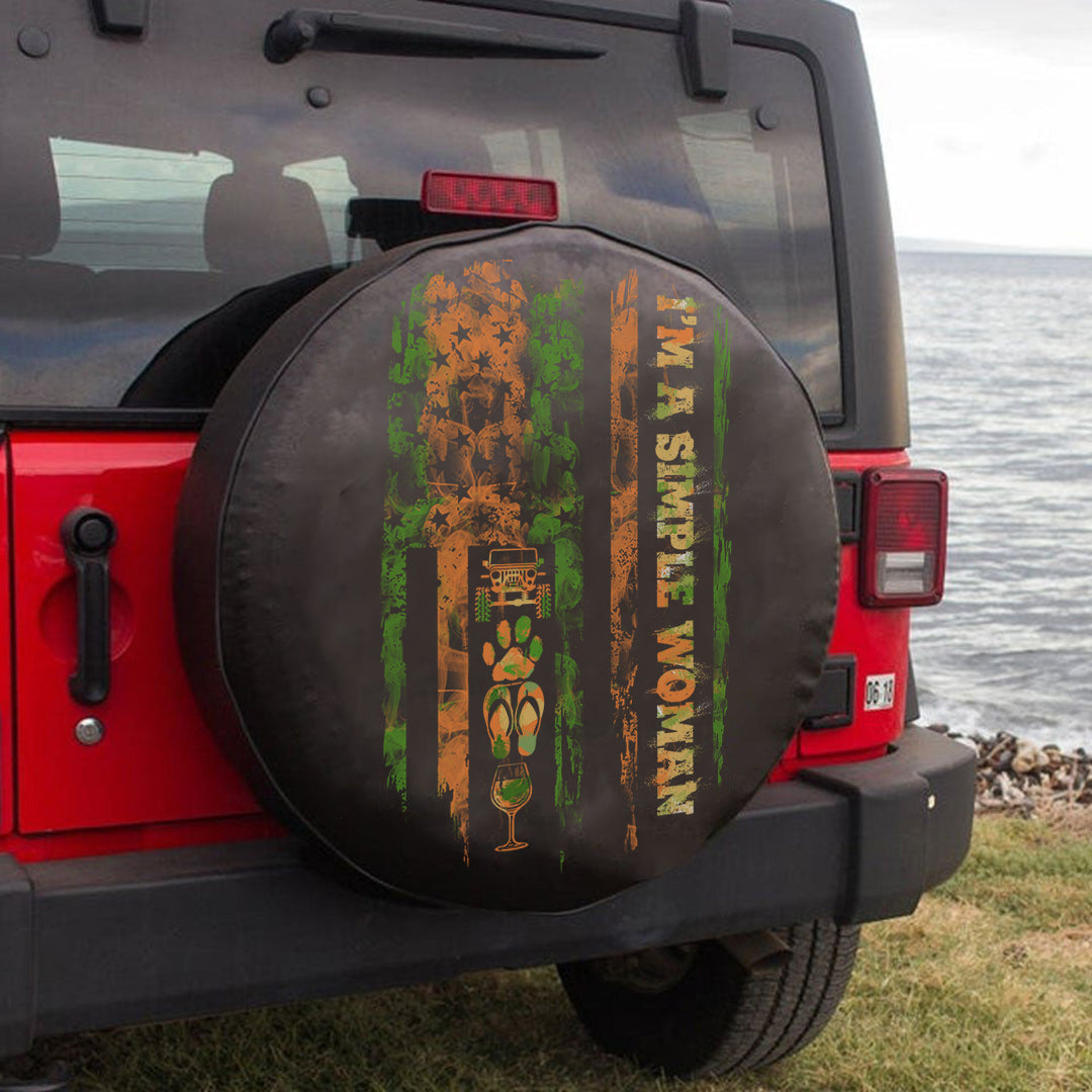 jeep-im-a-simple-woman-irish-flag-smoke-spare-tire-cover