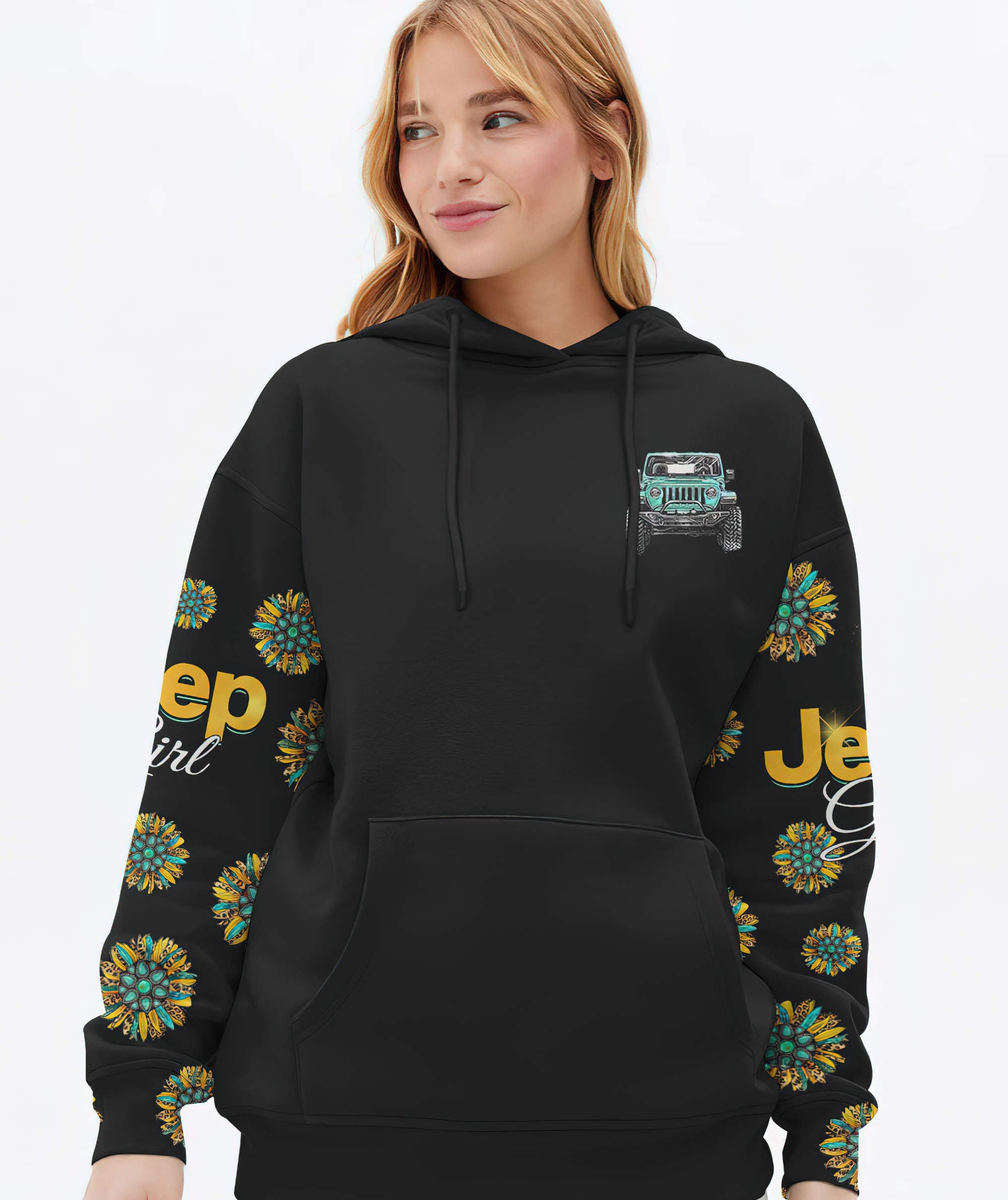 leopard-sunflower-jeep-girl-1-hoodie