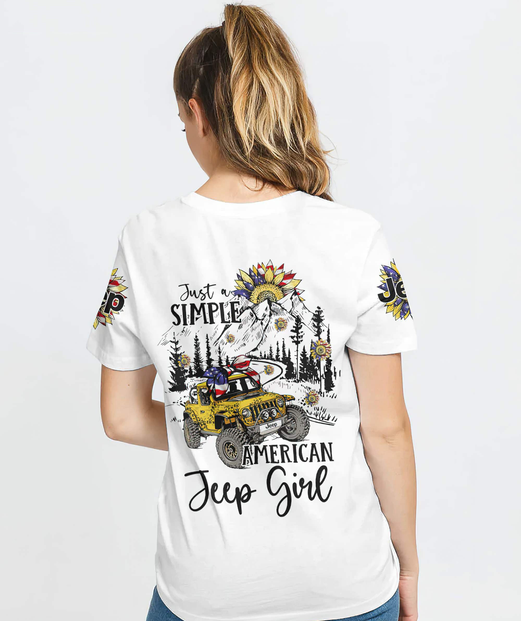 just-a-simple-american-jeep-girl-sunflower-all-over-print-t-shirt