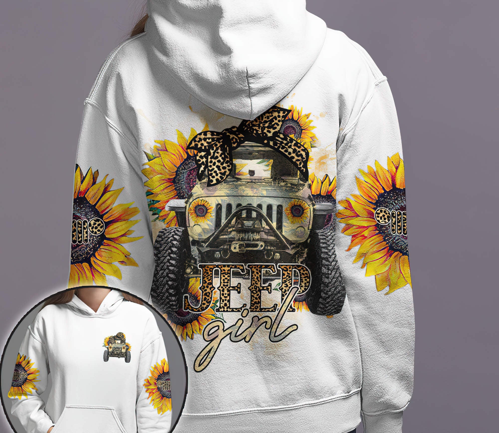 jeep-girl-sunflower-watercolor-hoodie