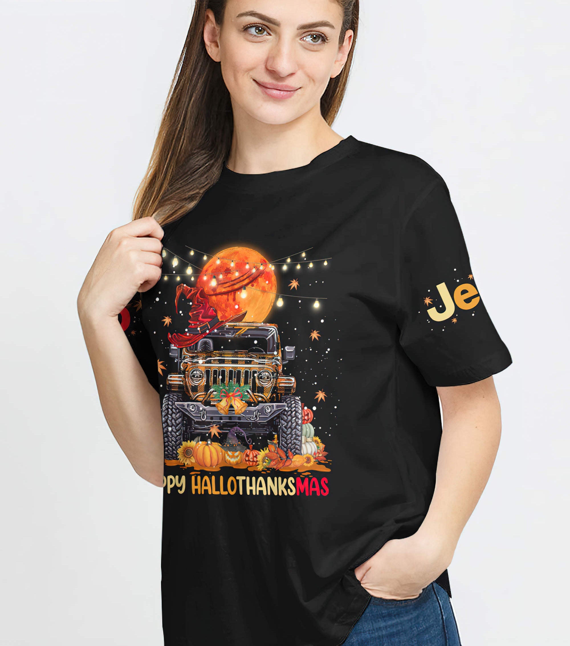 happy-hallothanksmas-jeep-t-shirt