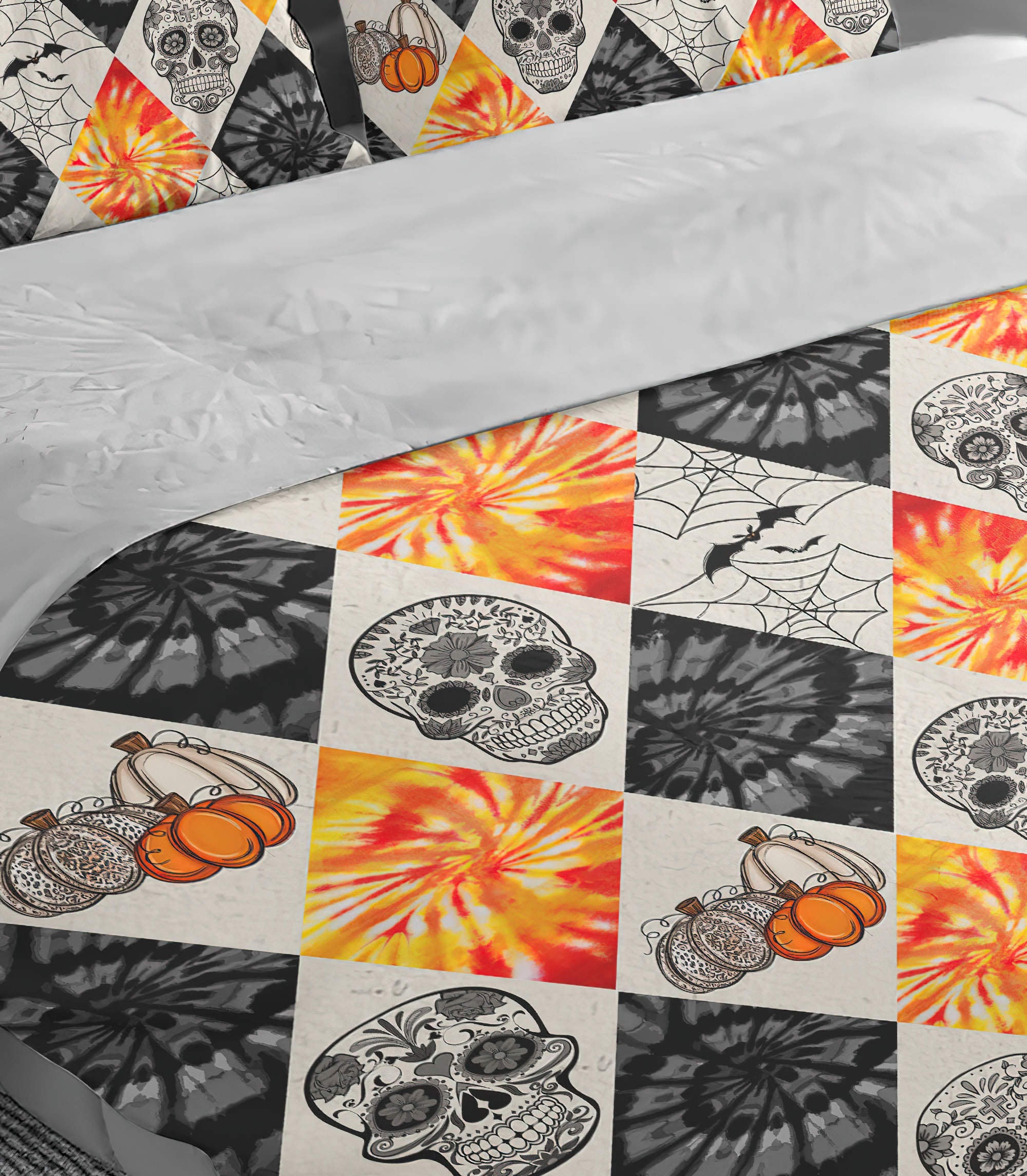 sugar-skull-halloween-bedding-set-bedding-set