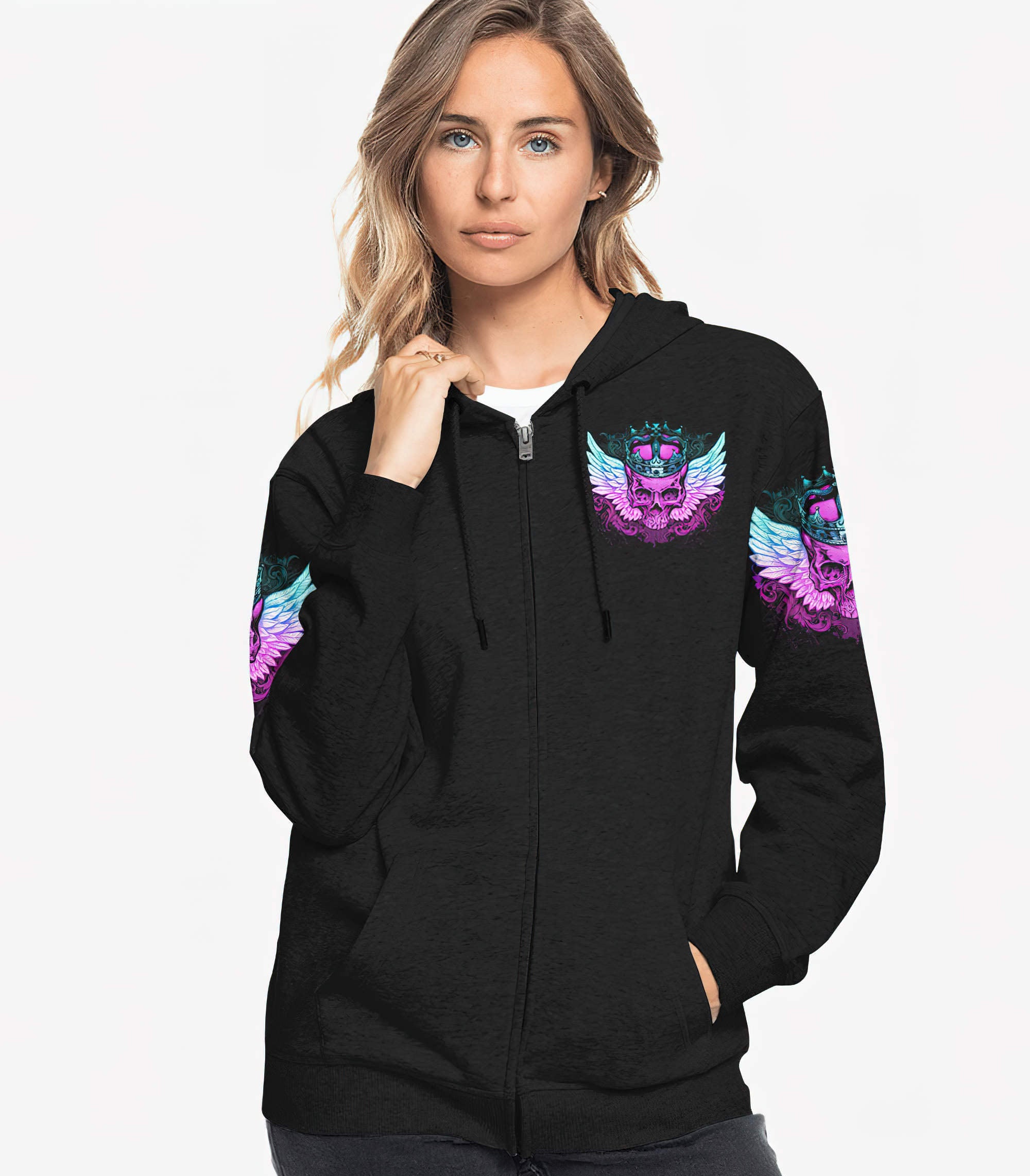 im-fking-queen-skull-wings-all-over-print-hoodie