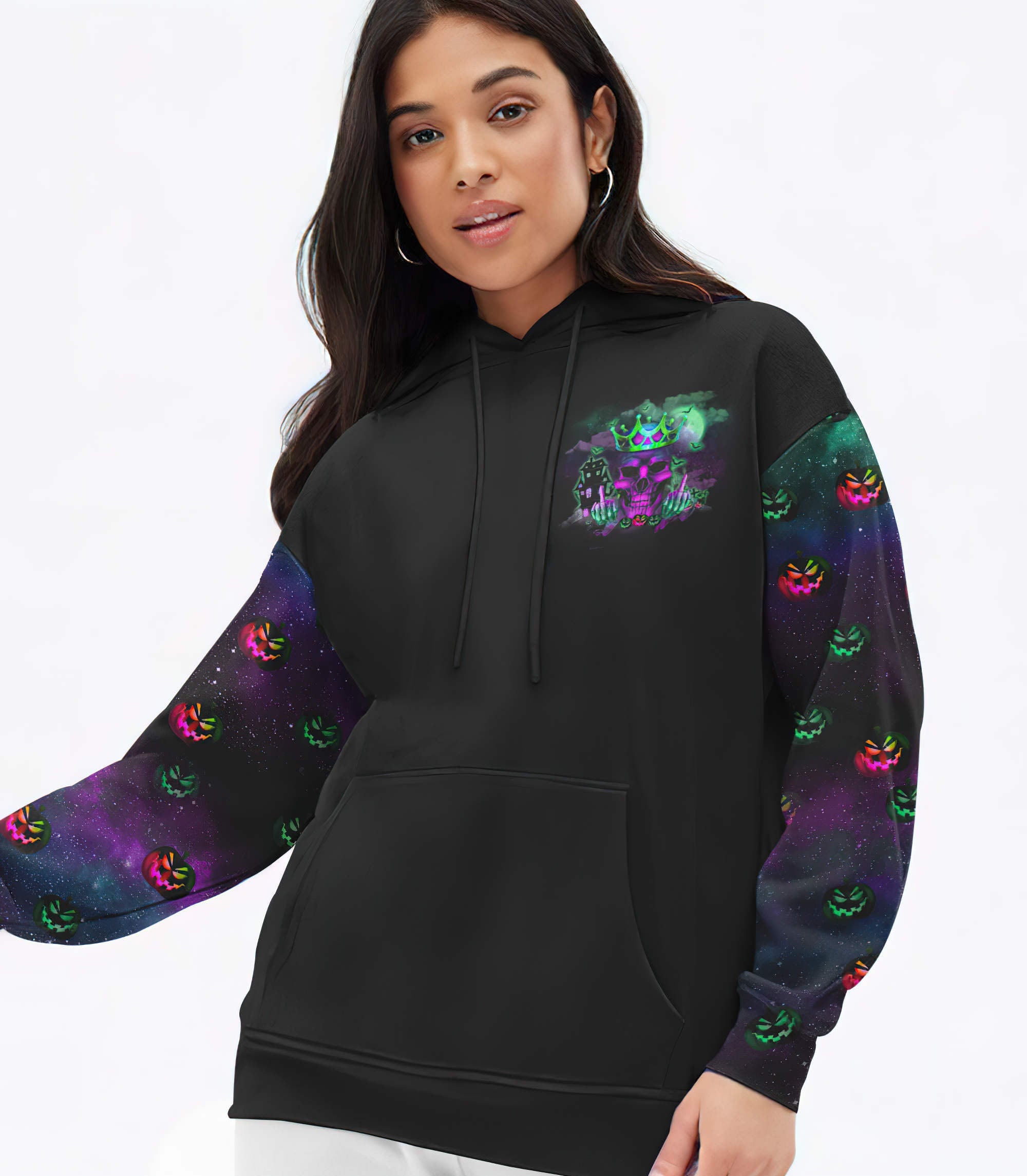 im-the-fking-queen-halloween-skull-all-over-print-hoodie