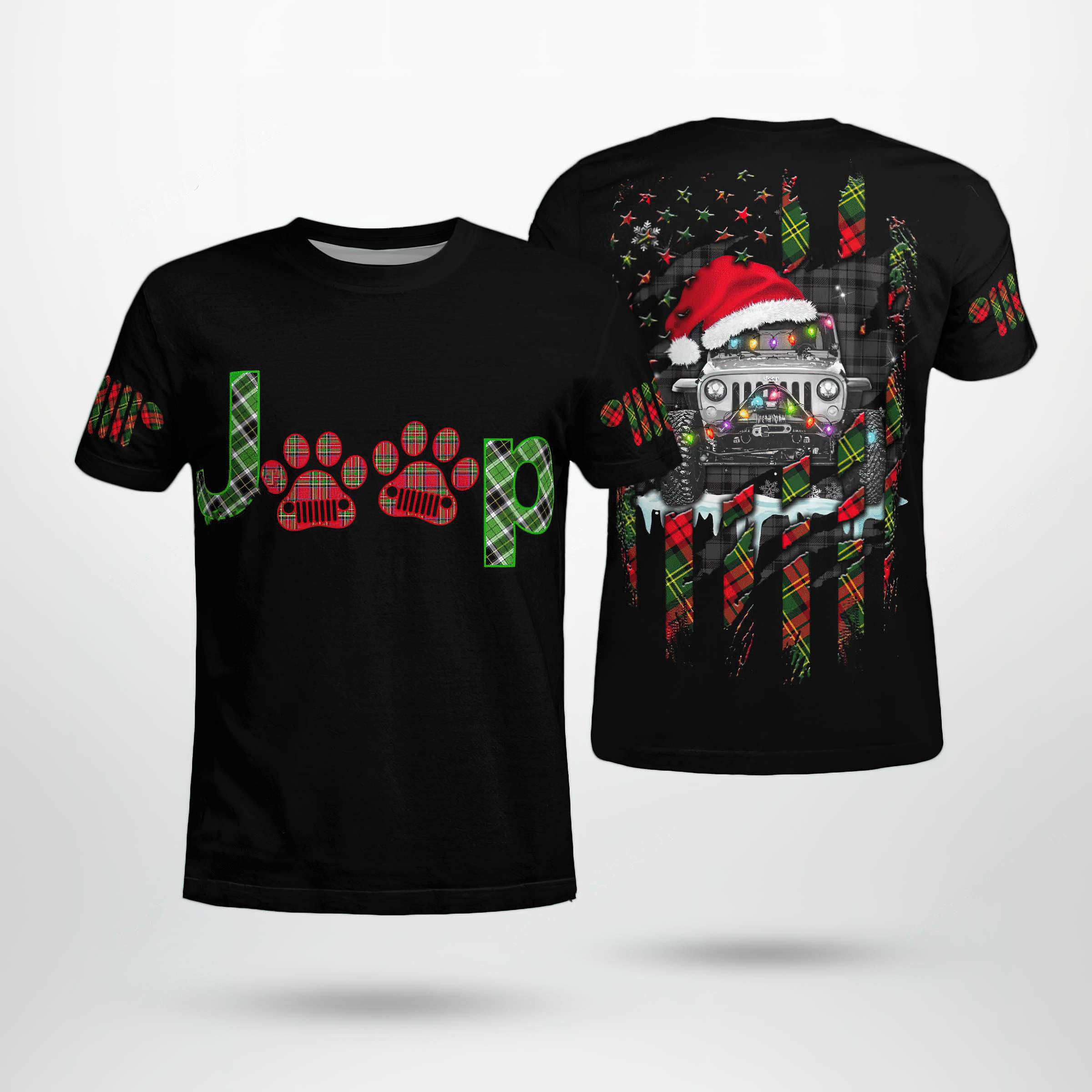 jeep-xmas-jeep-christmas-t-shirt