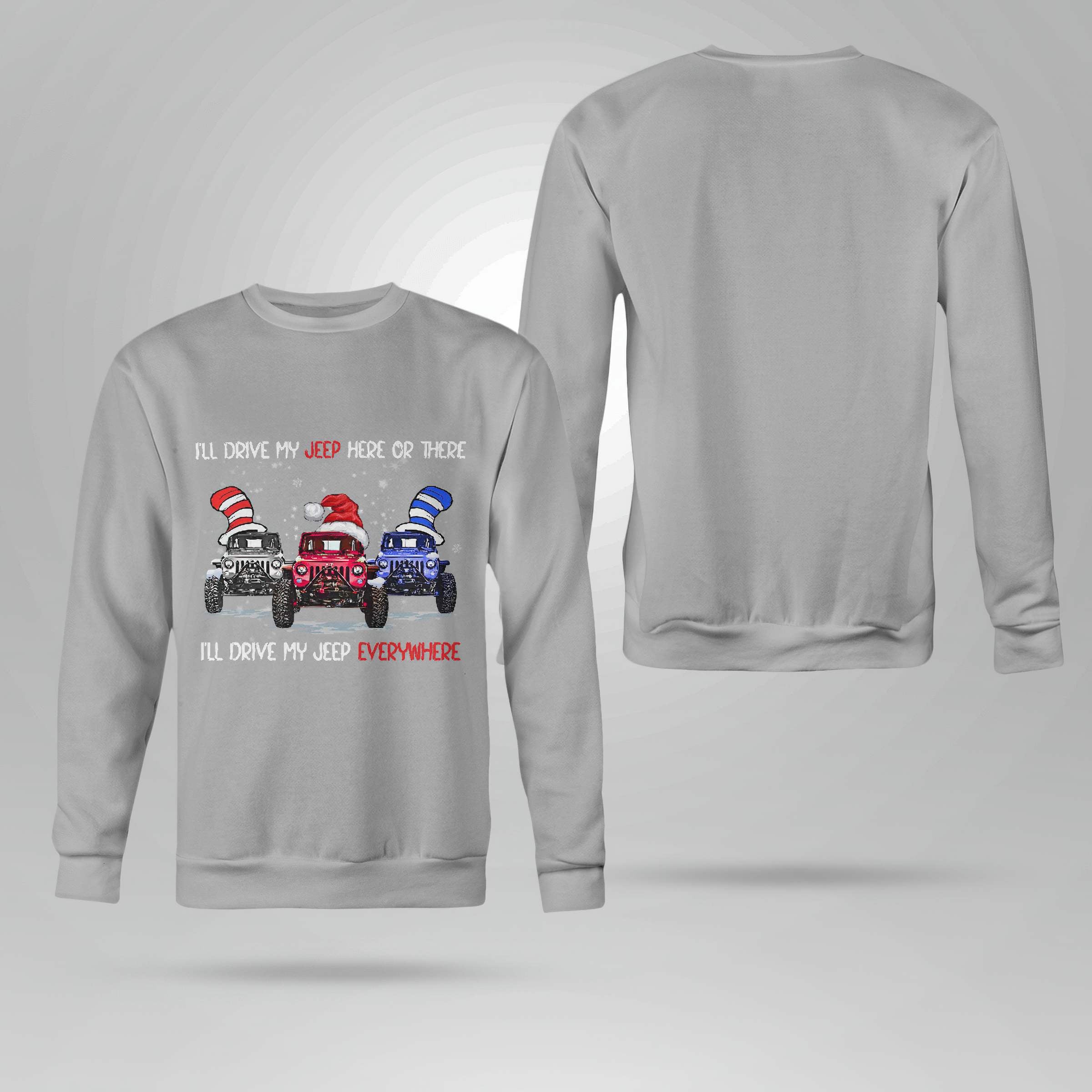 aint-nothing-jeep-christmas-sweatshirt