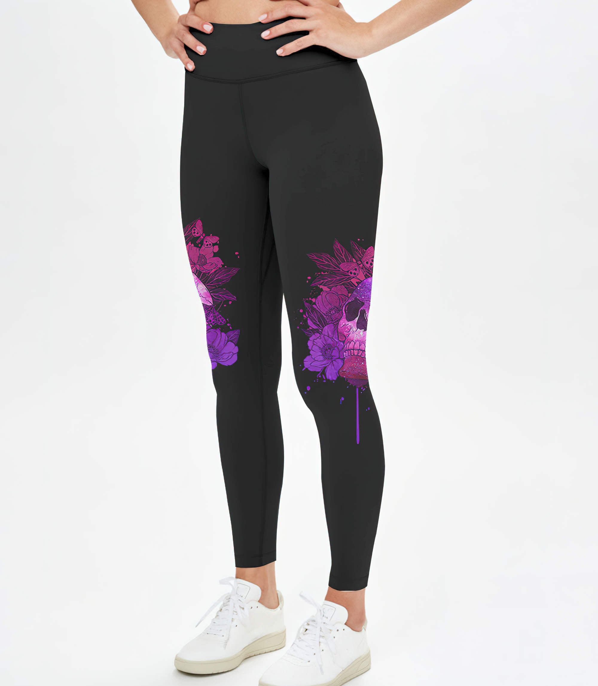 the-good-girl-in-me-got-tired-skull-rose-all-over-print-leggings