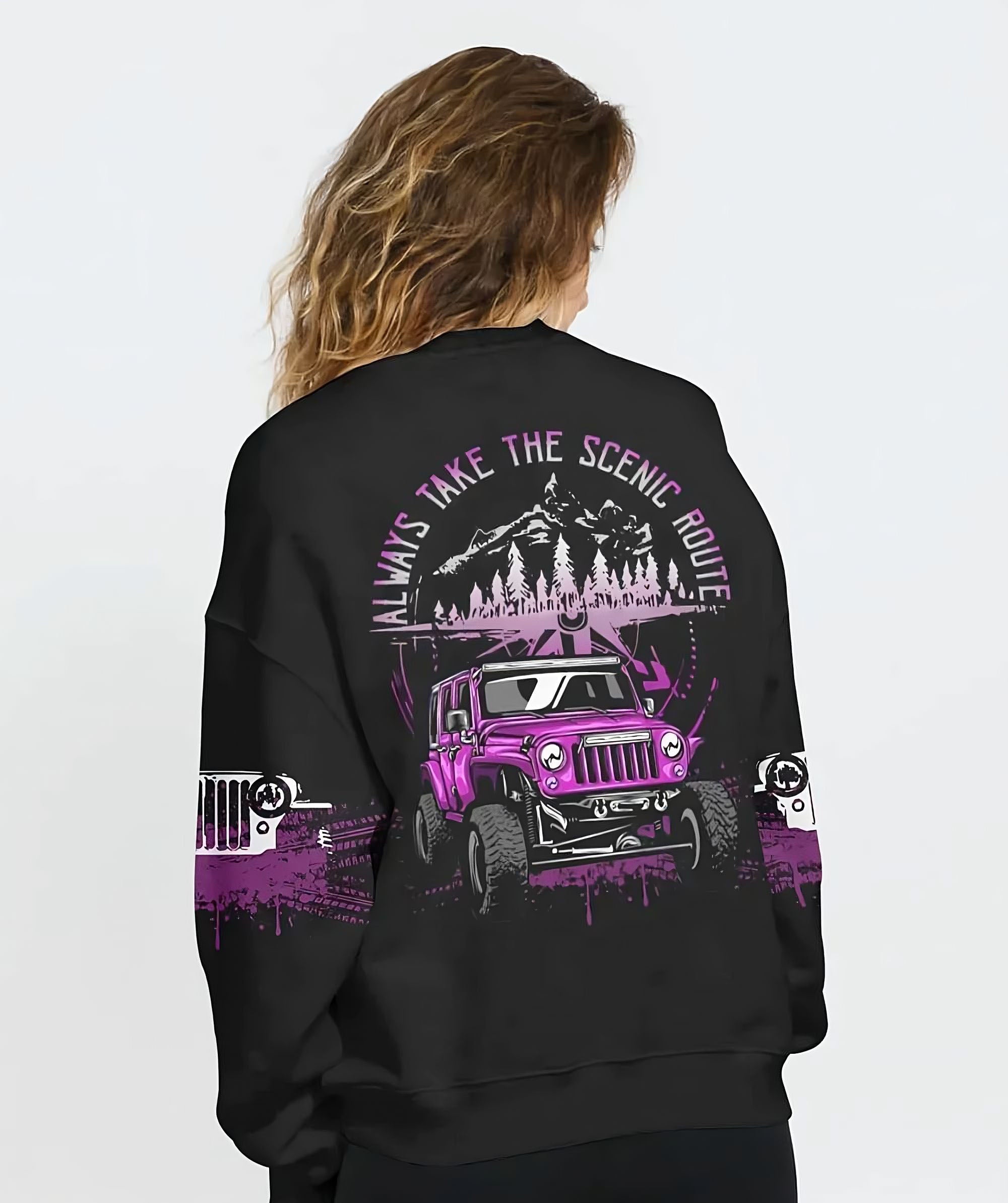 always-take-the-scenic-route-jeep-girl-all-over-print-sweatshirt