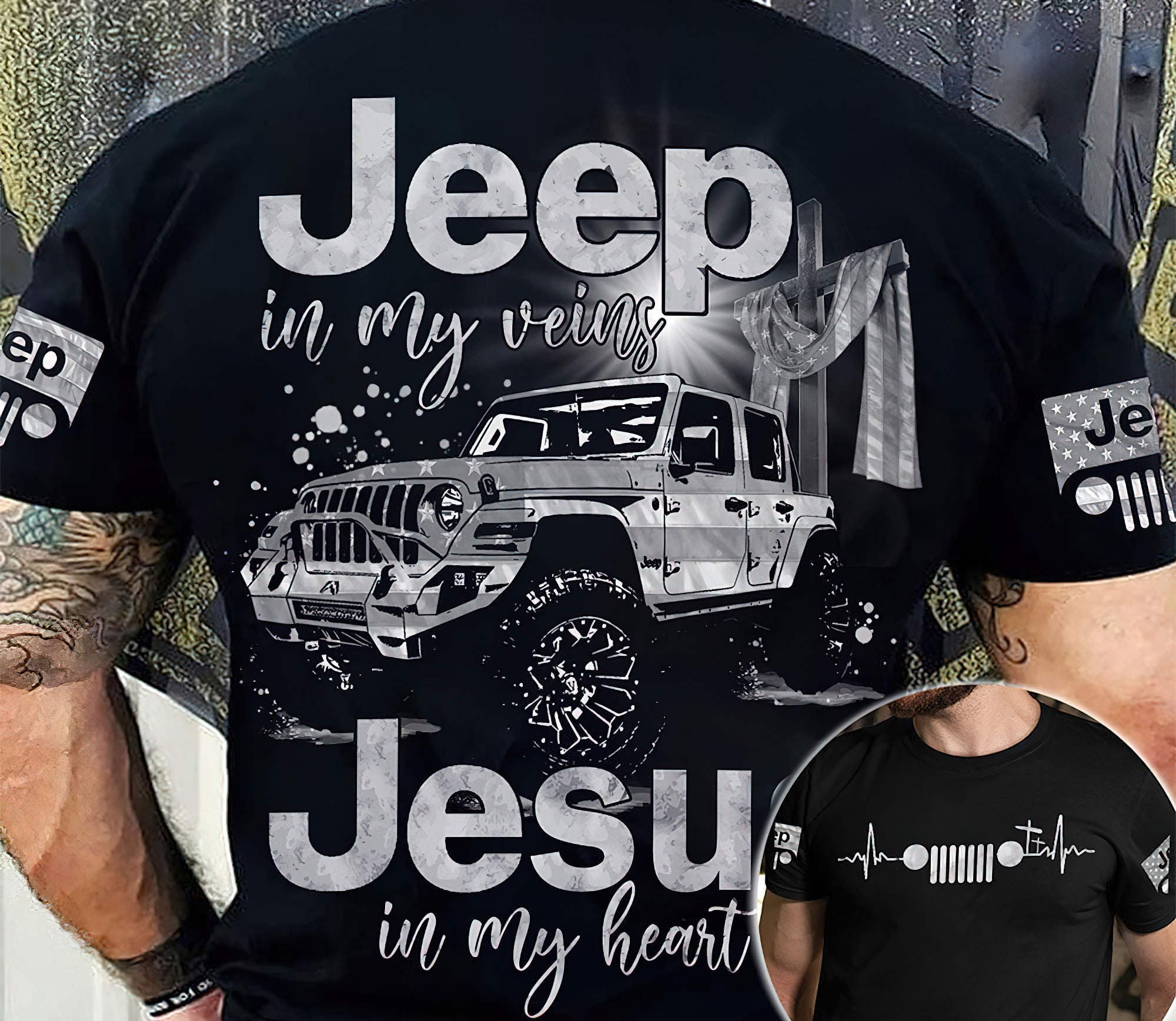 jeep-in-my-veins-t-shirt