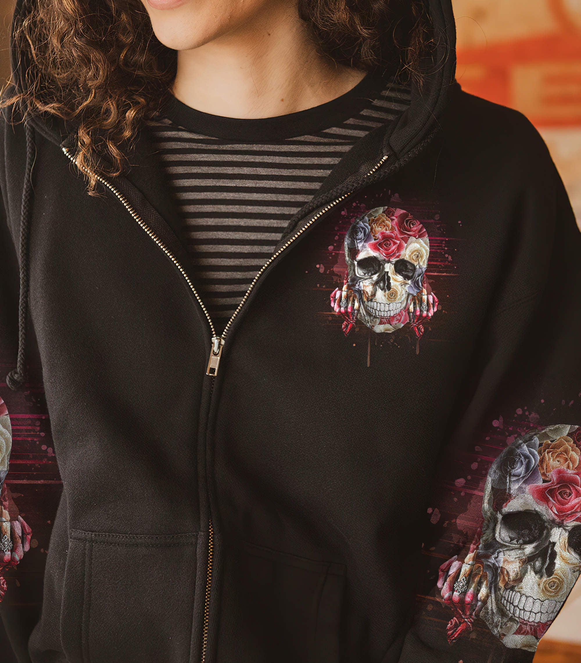 i-dont-have-an-attitude-flower-skull-all-over-print-hoodie