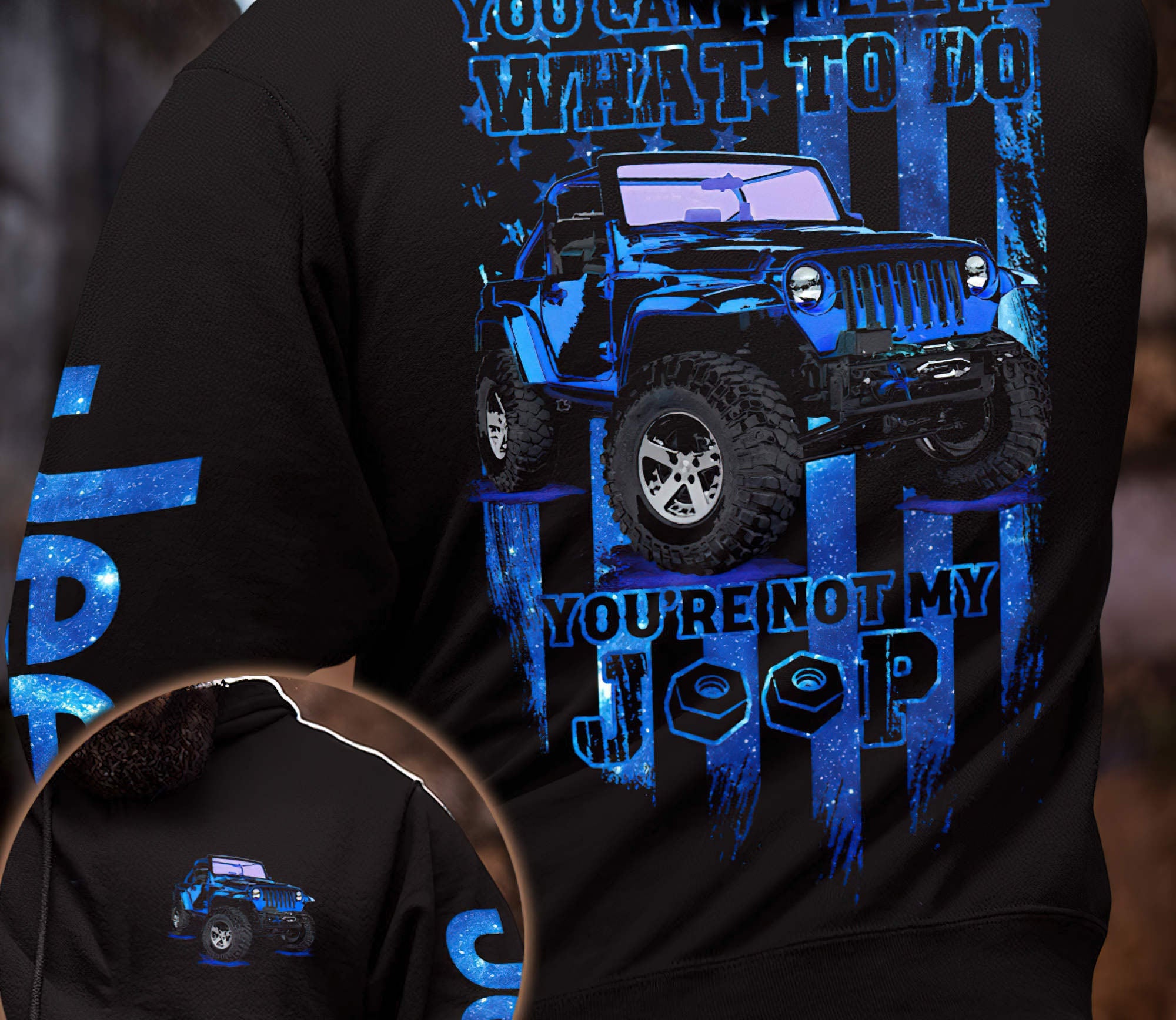 youre-not-my-jeep-hoodie