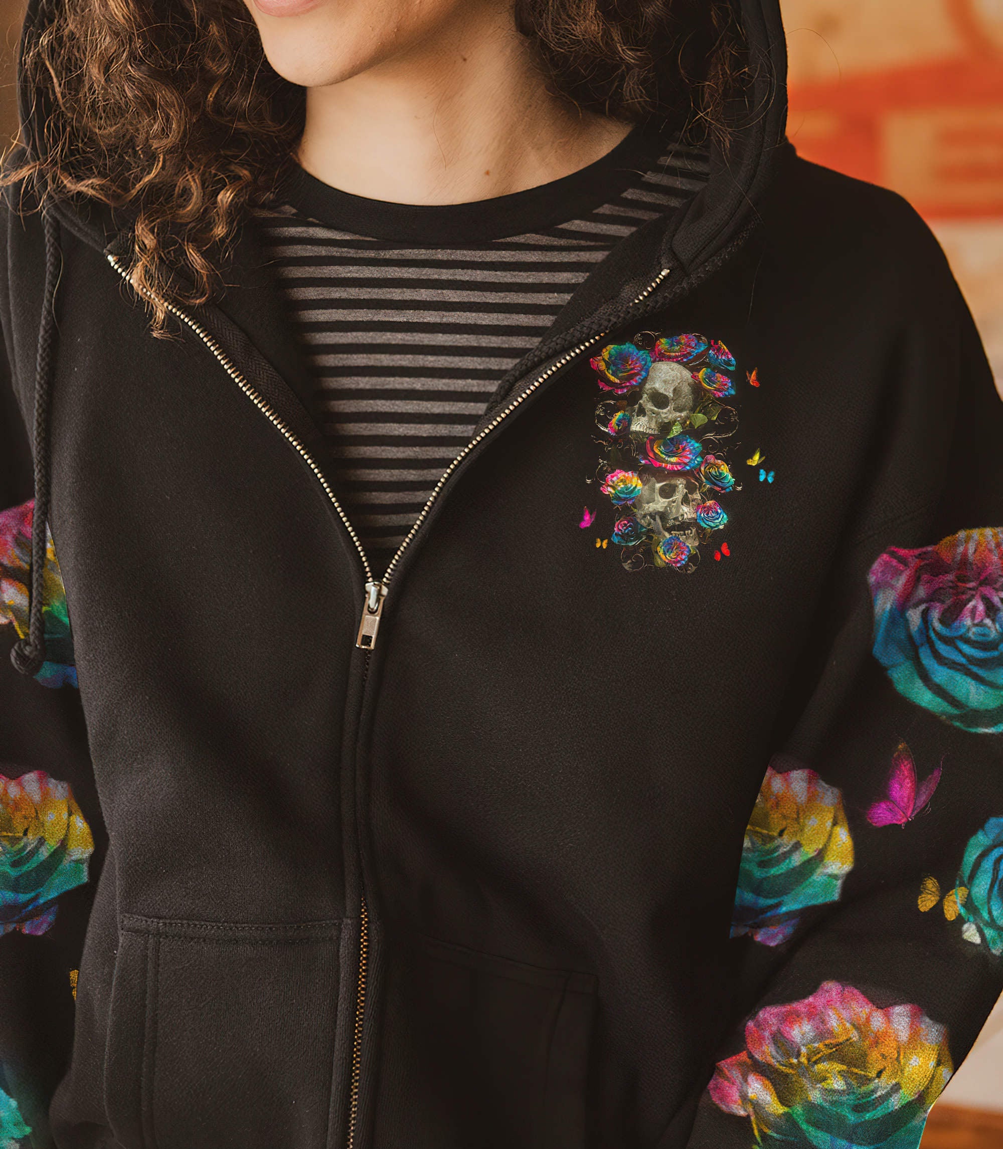 the-good-girl-in-me-rose-skull-tie-dye-all-over-print-hoodie