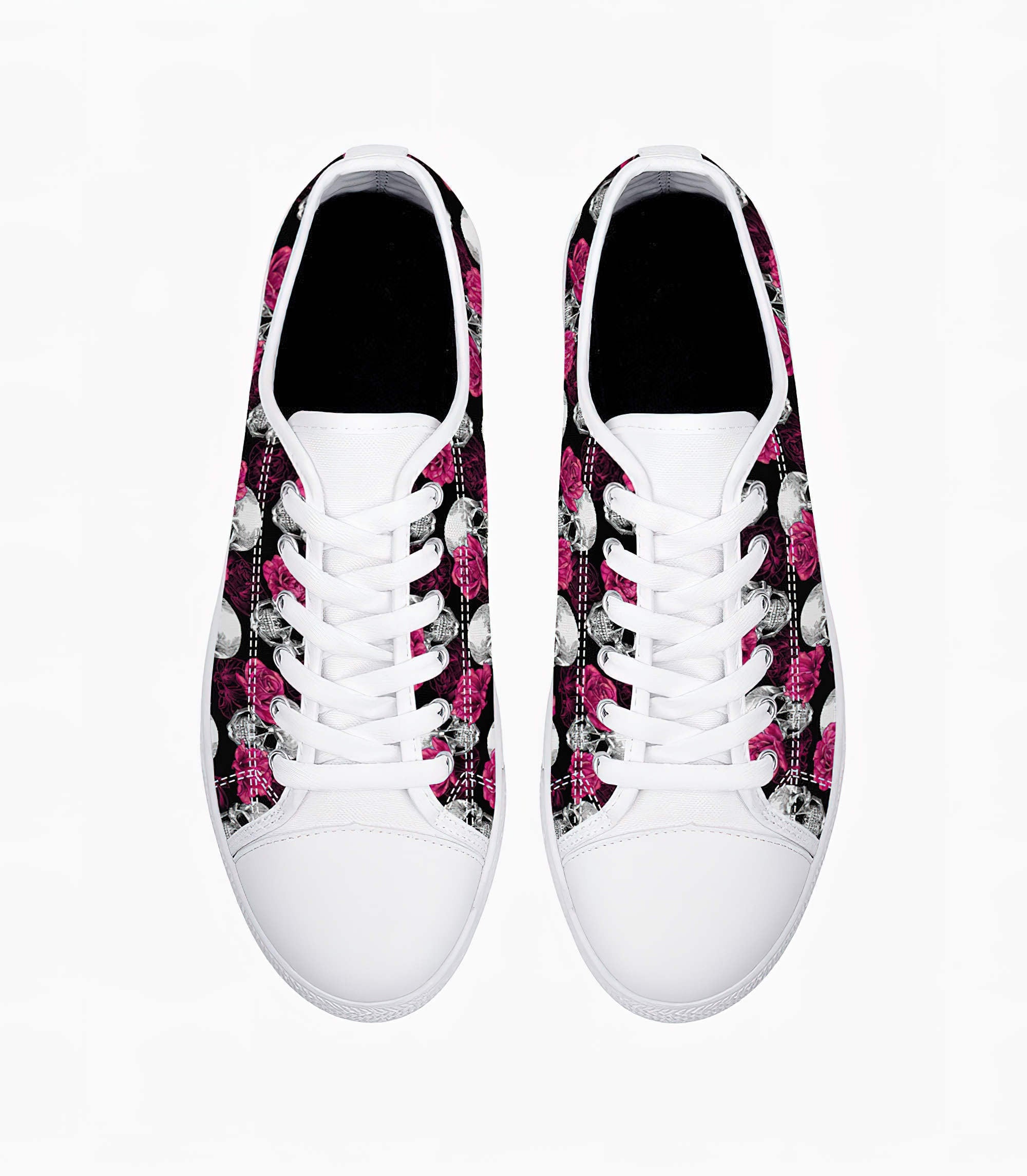 pink-skull-low-top-canvas-shoes-low-top-shoes