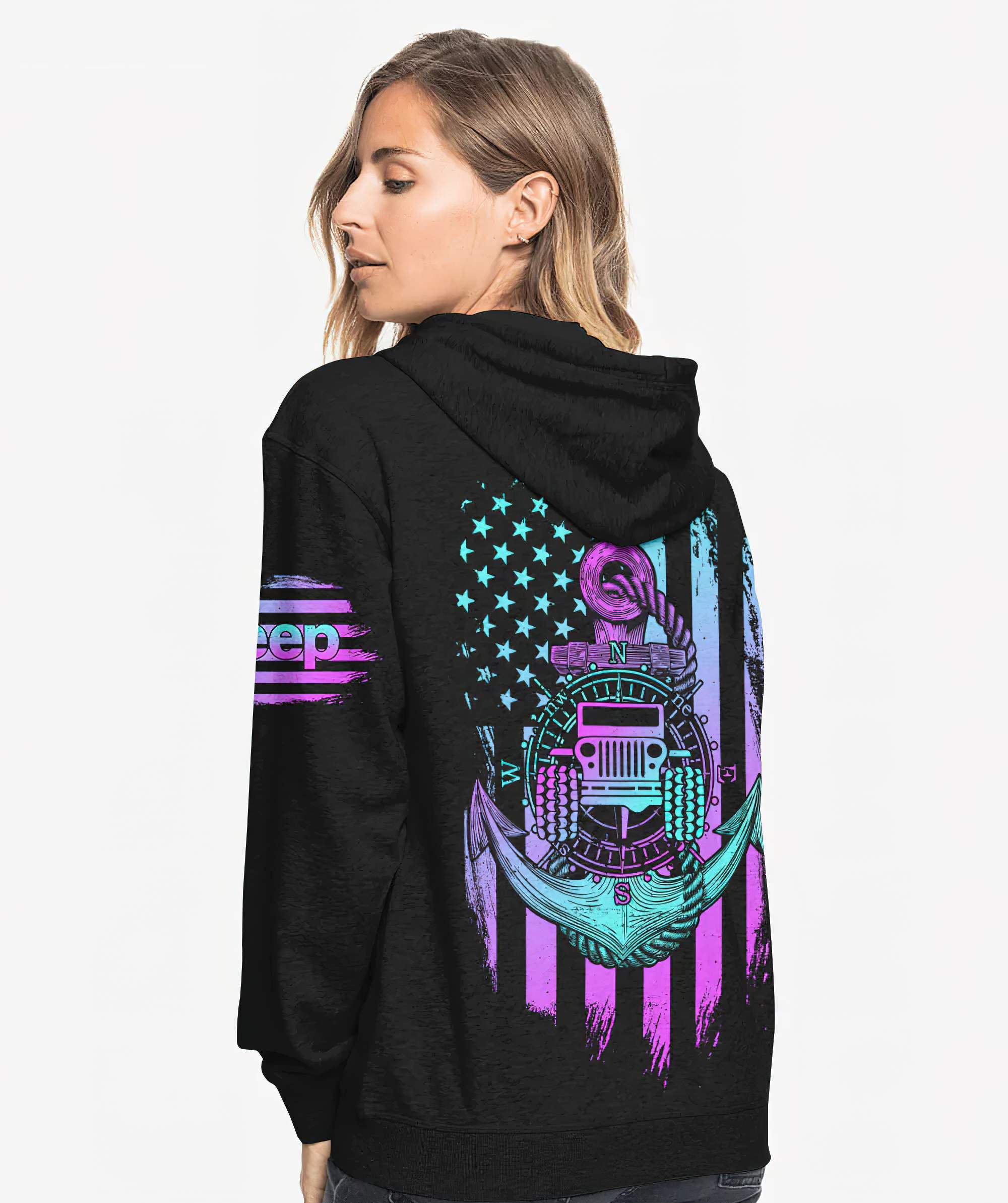 anchor-jeep-compass-teal-and-purple-hoodie