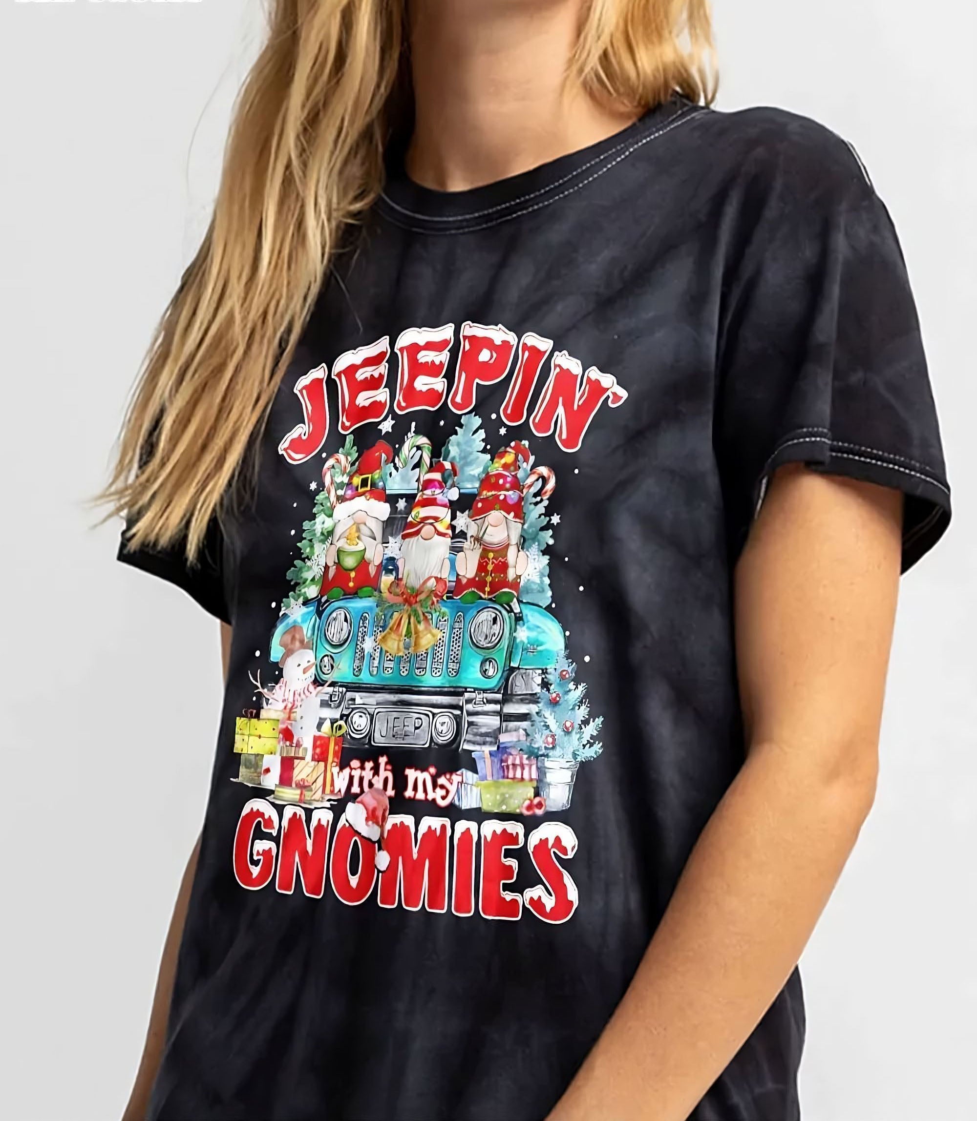 jeepin-with-my-gn-christmas-tie-dye-cotton-shirt-t-shirt