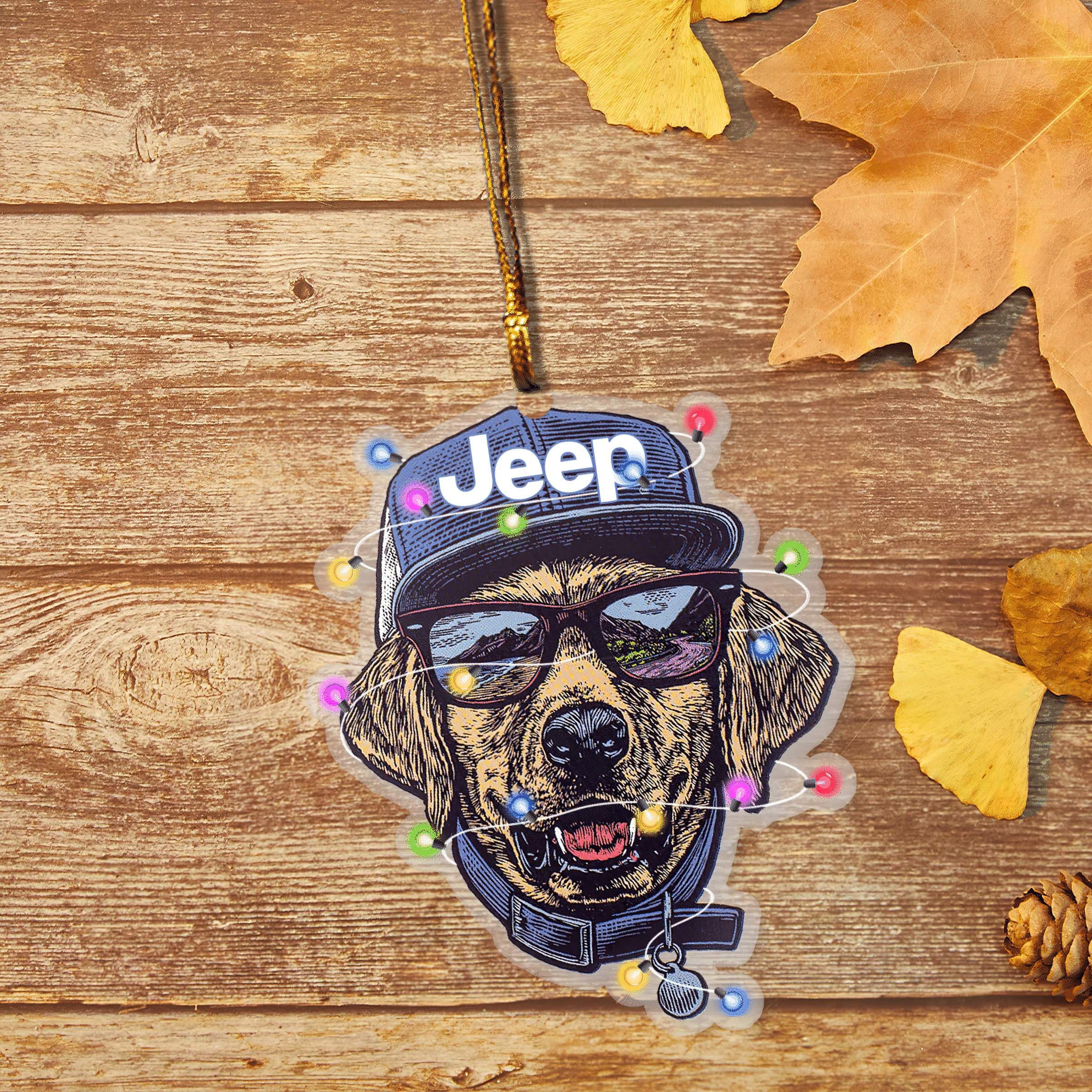 gloden-jeep-christmas-ornaments