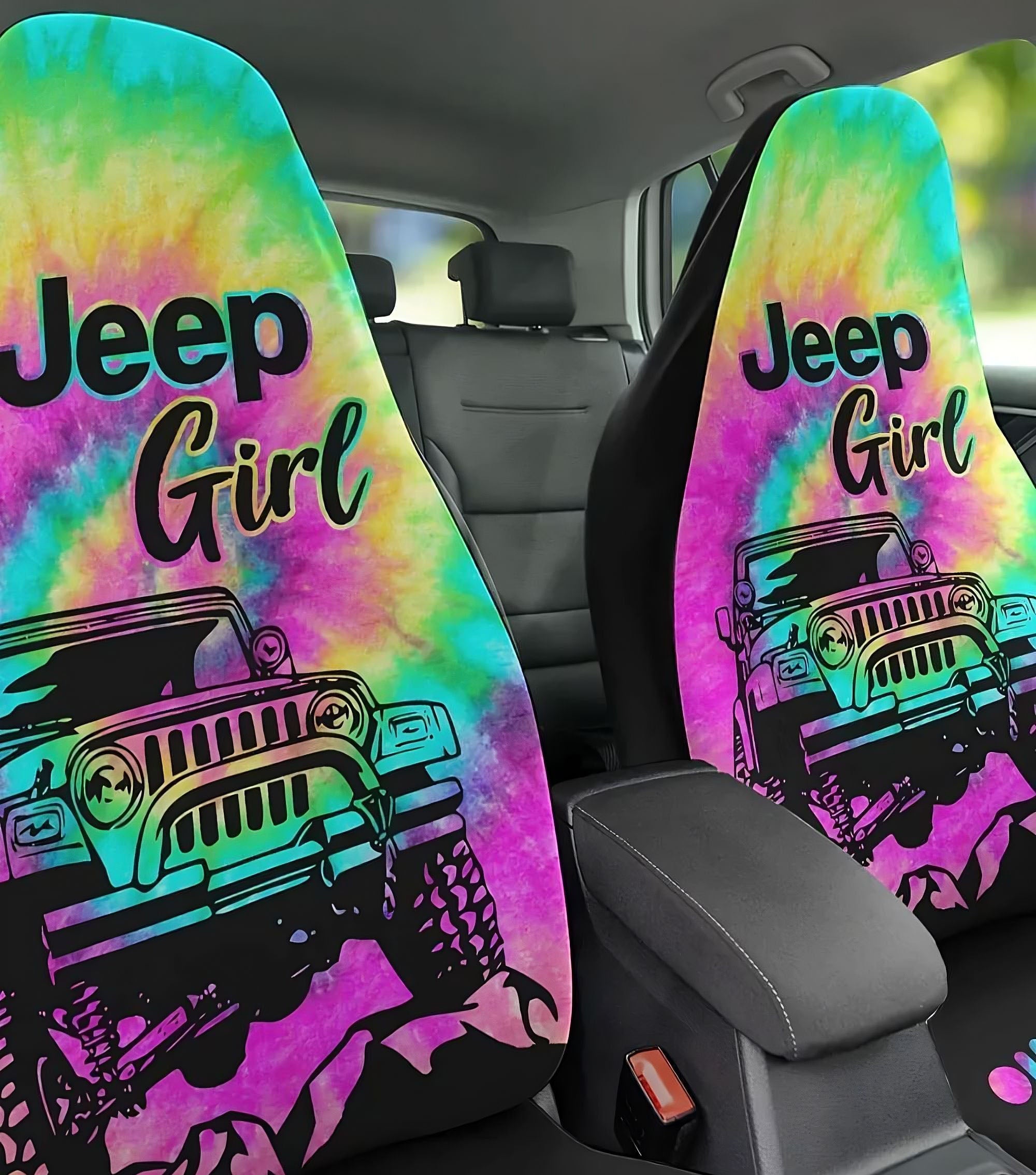 jeep-girl-tie-dye-automotive-1-car-seat-cover