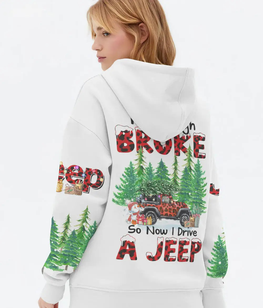 my-sleigh-broke-jeep-painting-leopard-hoodie