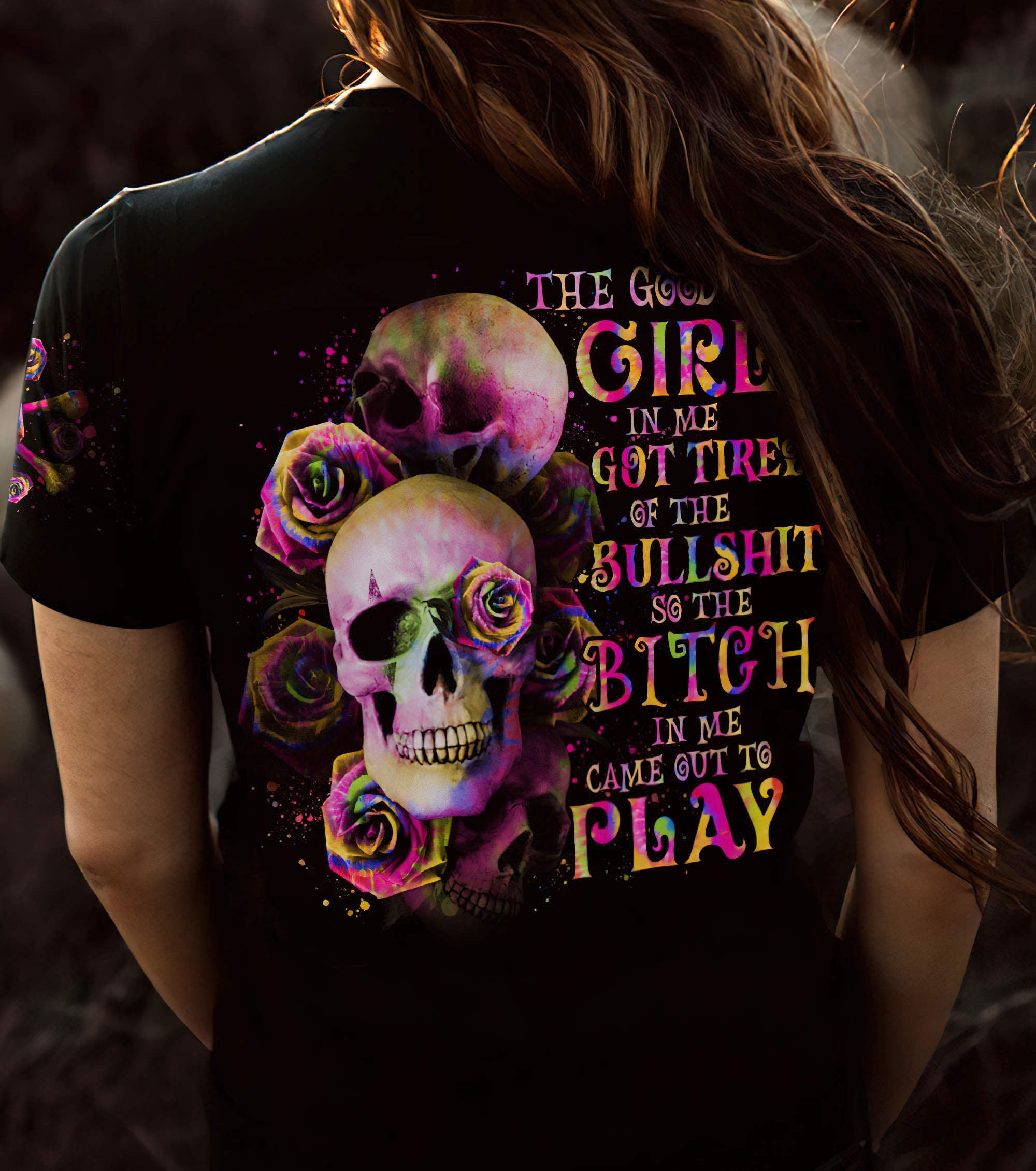 the-good-girl-in-me-tie-dye-skull-rose-all-over-print-women-v-neck-t-shirt