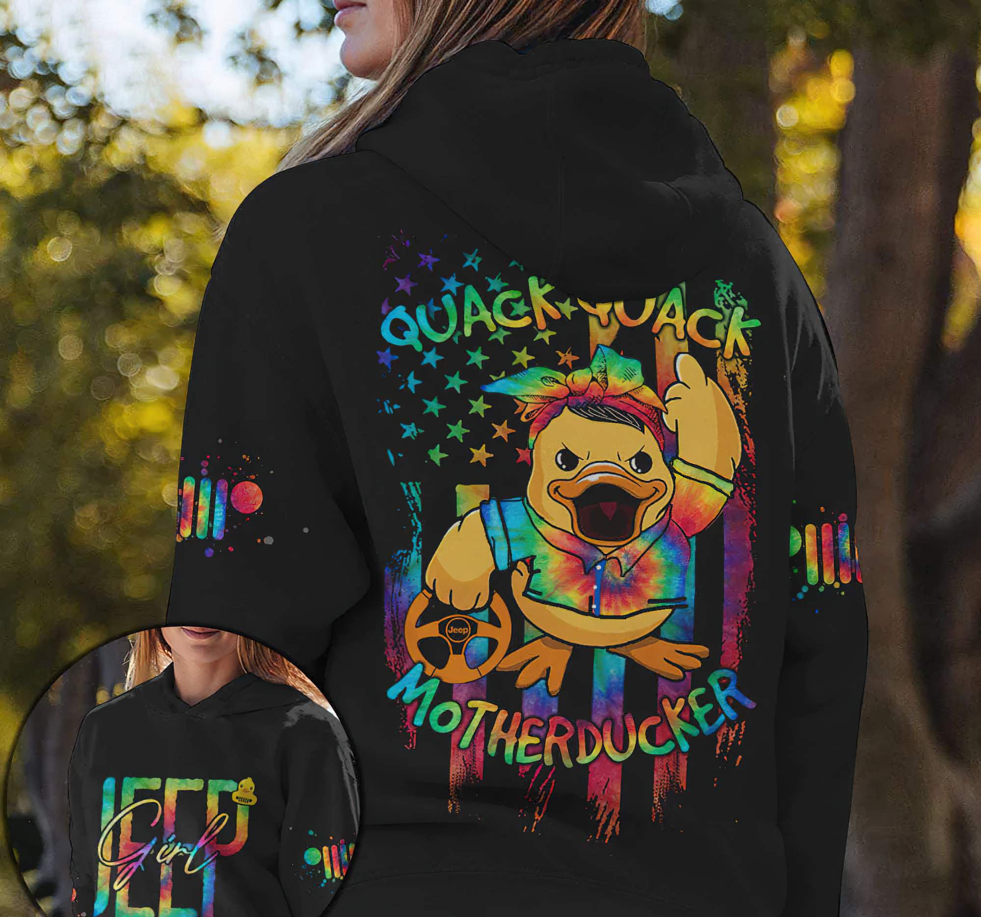 quack-quack-motherducker-jeep-all-over-print-1-hoodie