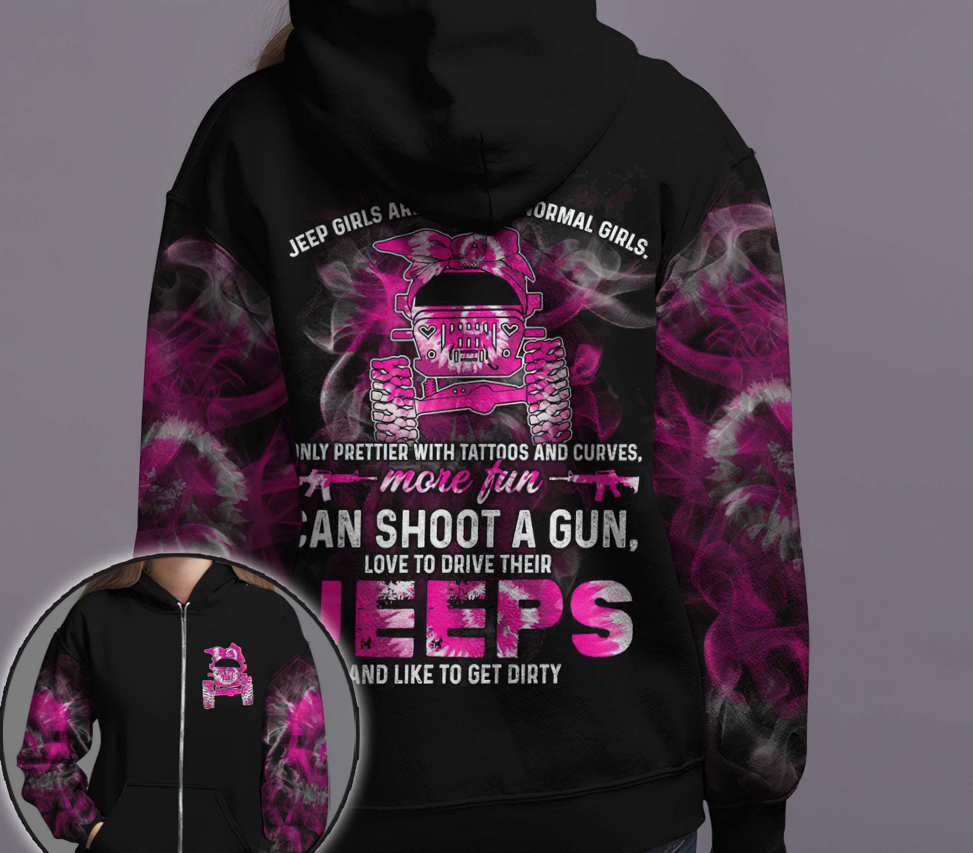 jeep-girls-are-just-like-normal-girls-hoodie