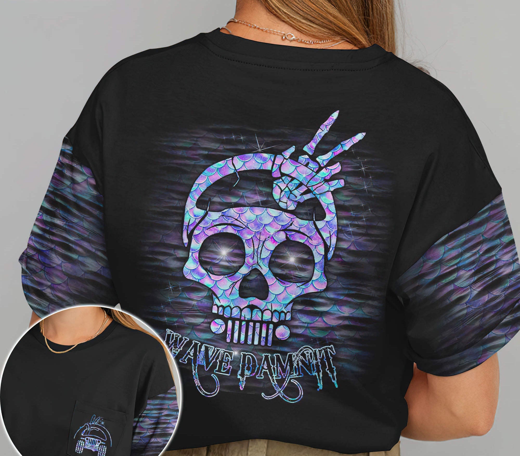 skull-jeep-wave-t-shirt