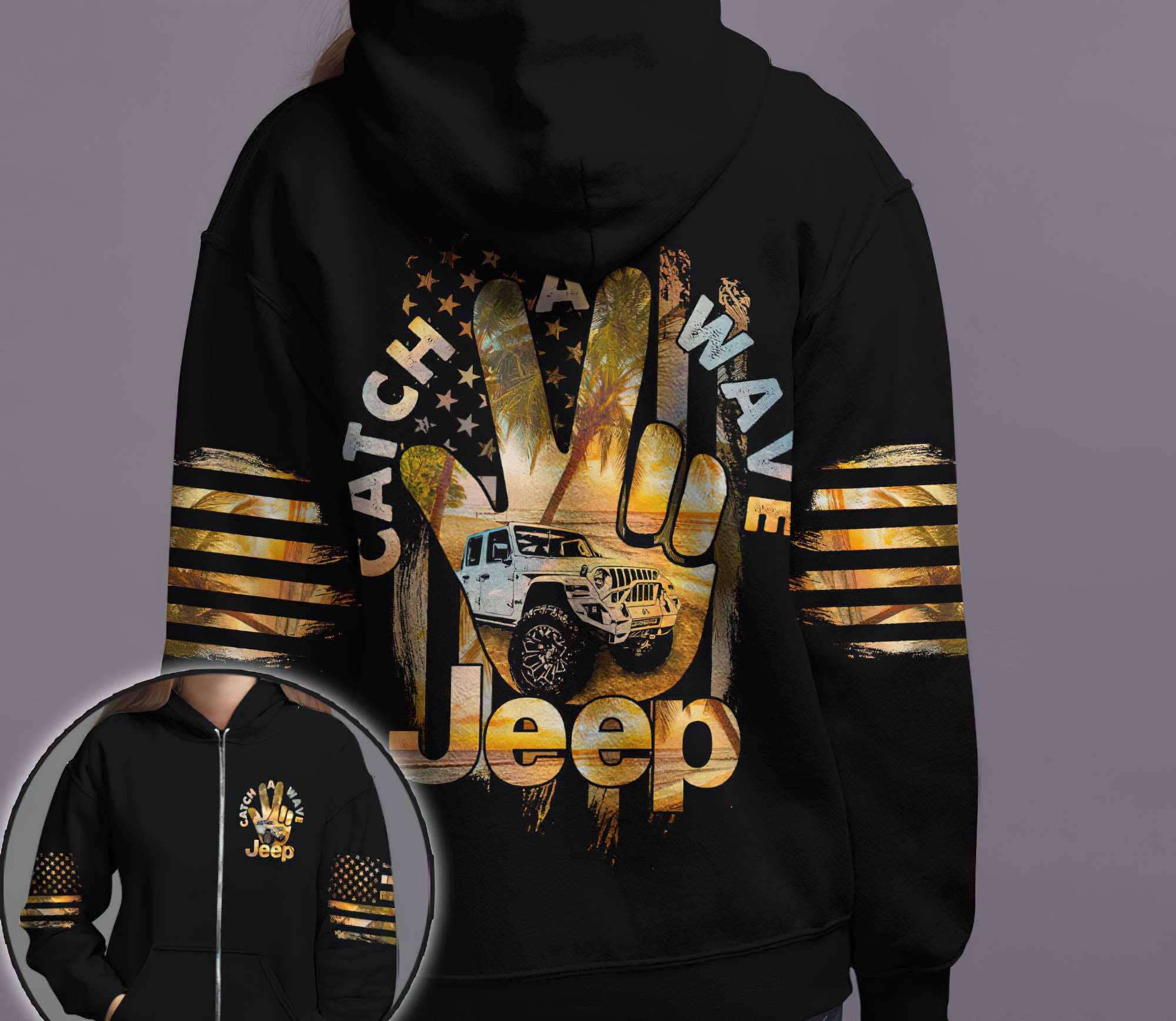 catch-a-wave-jeep-hoodie