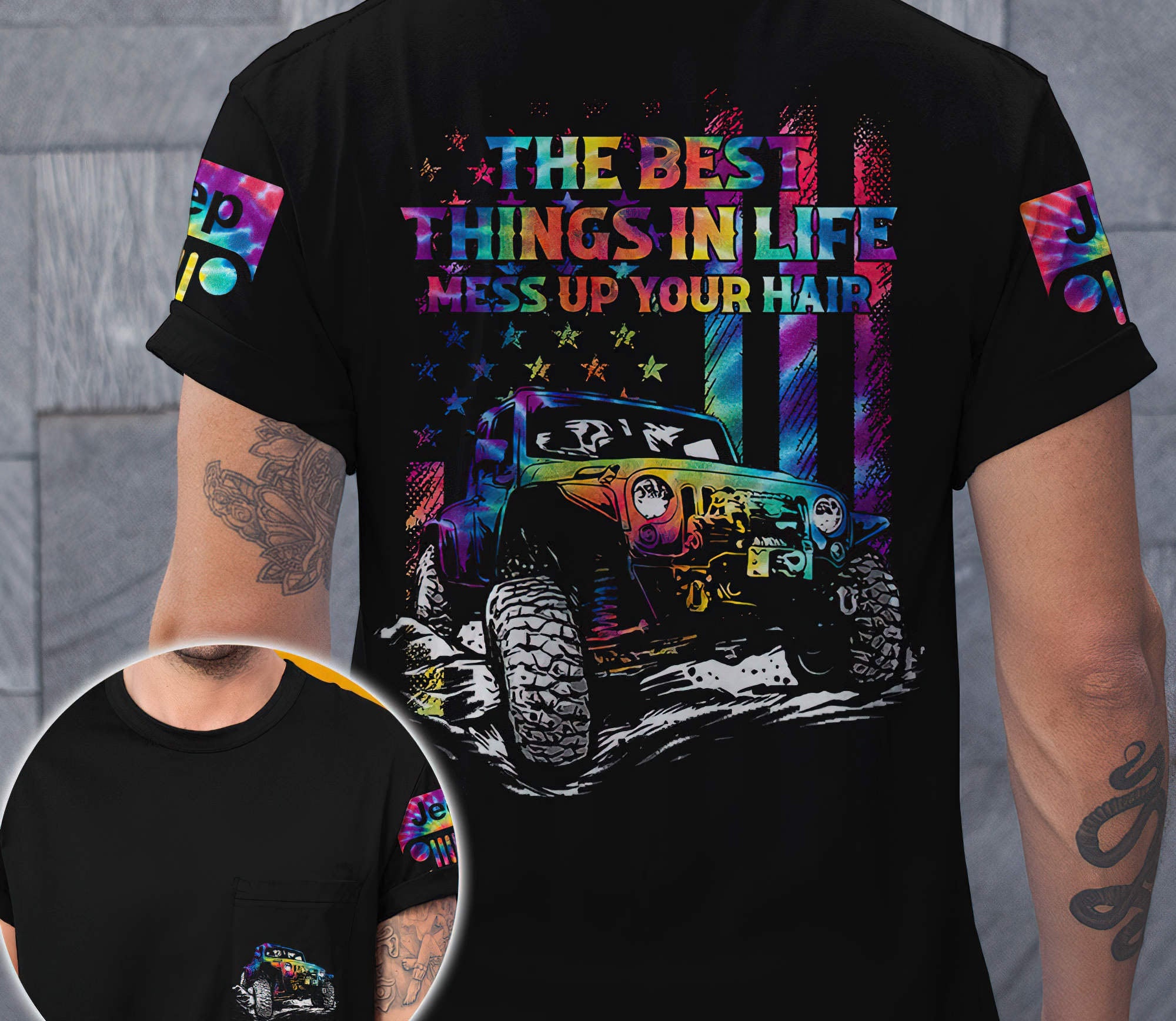 the-best-things-in-life-jeep-t-shirt