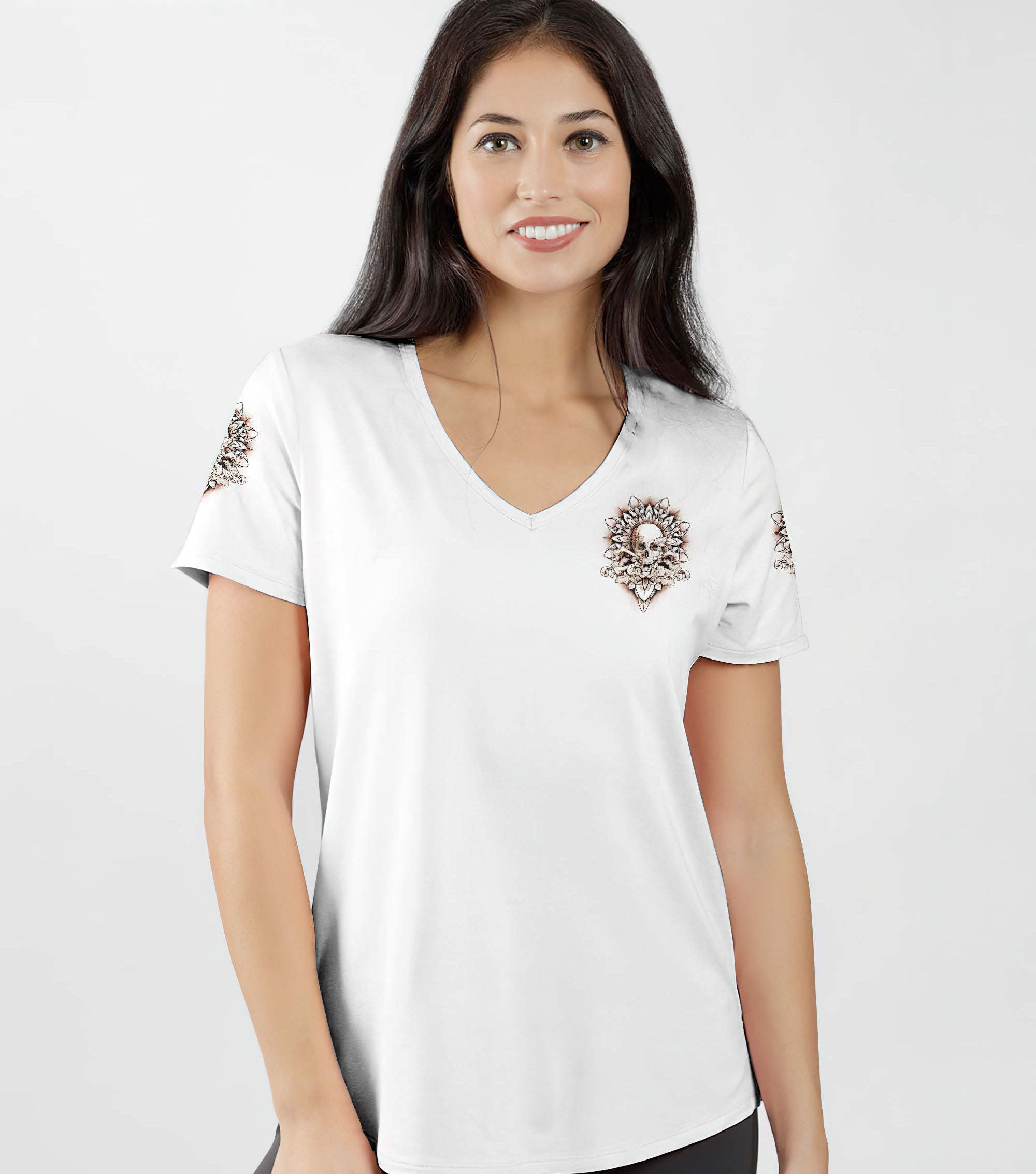 zero-f-given-mandala-skull-bones-all-over-print-women-v-neck-t-shirt