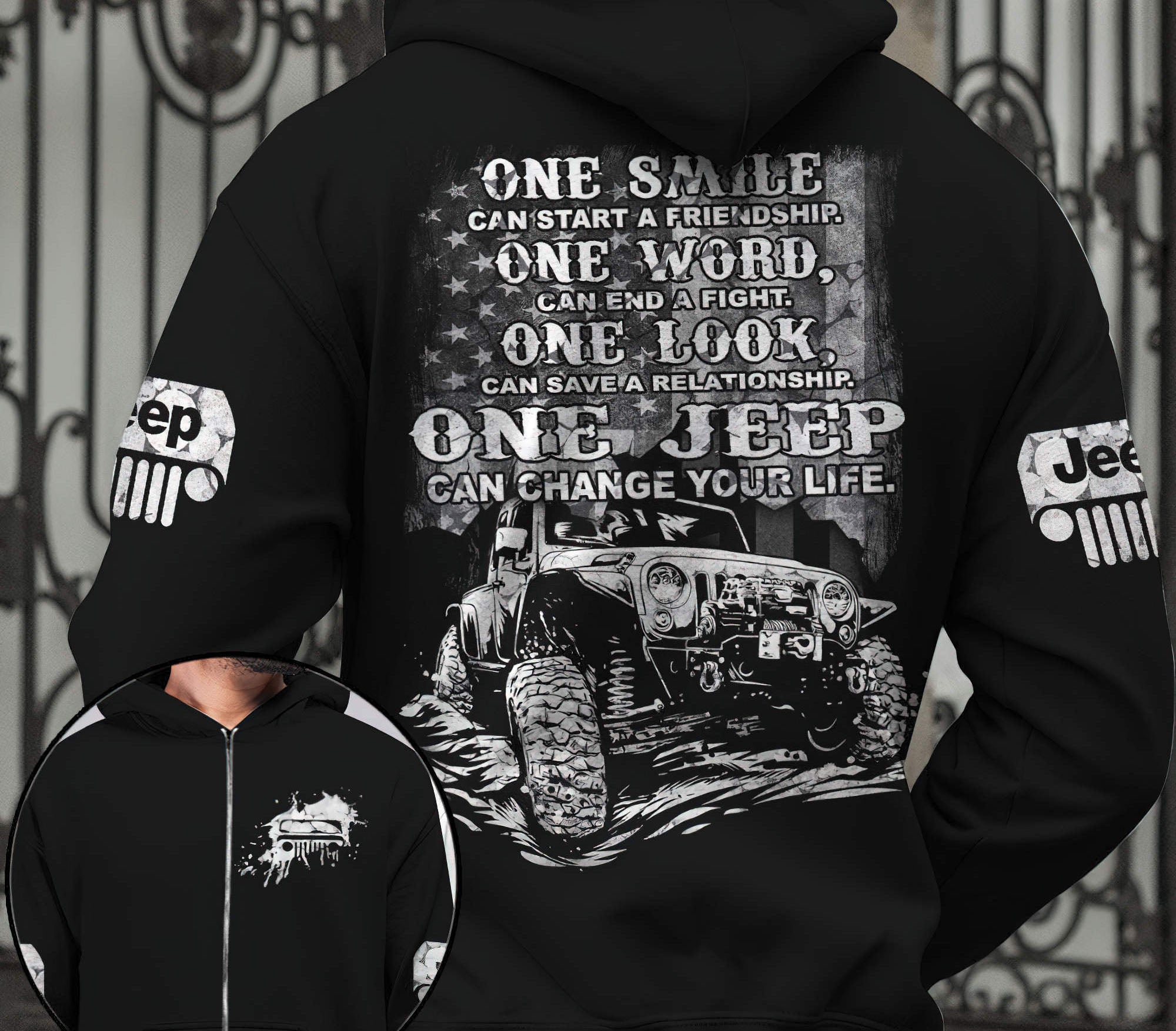 jeep-can-change-your-life-bw-hoodie