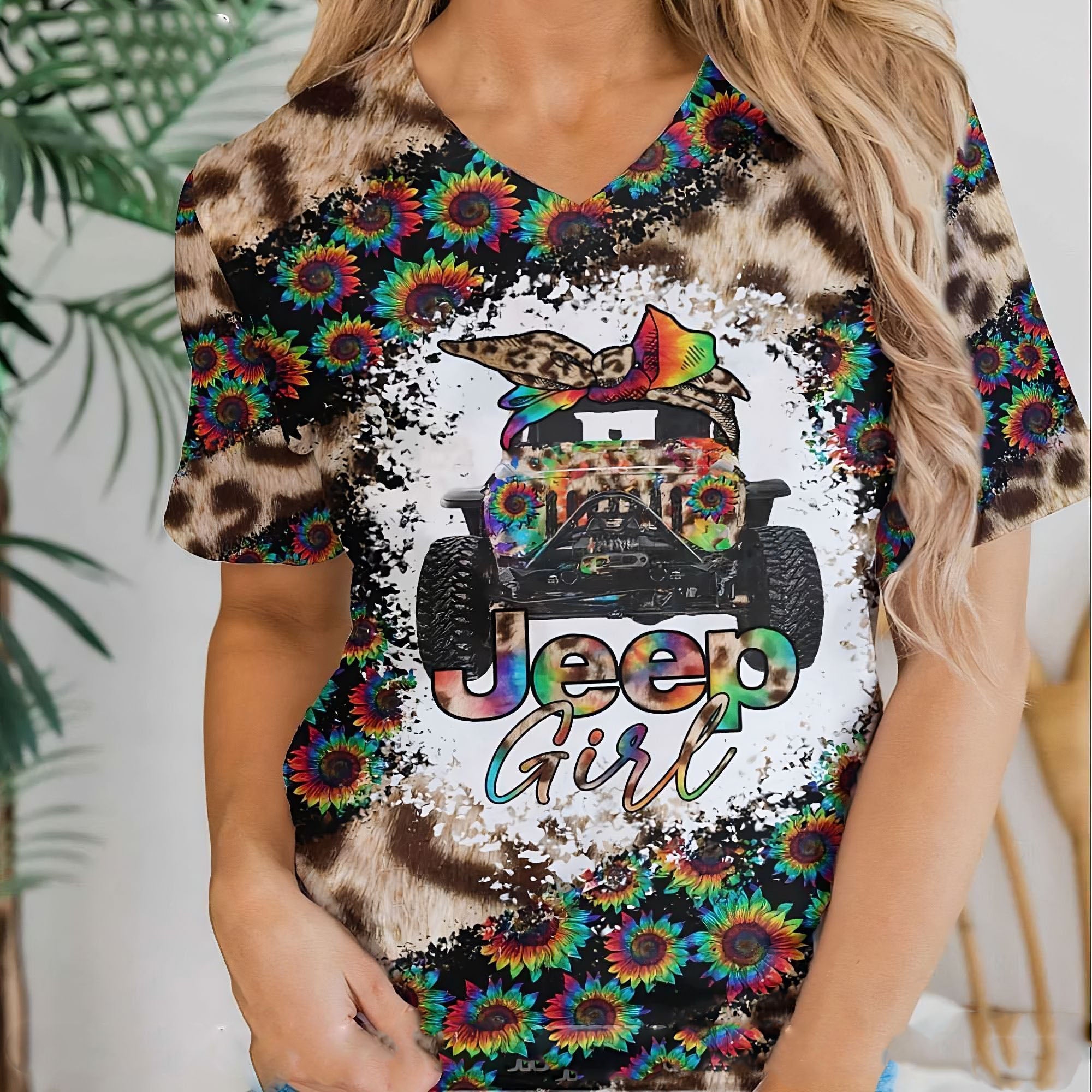 jeep-girl-sunflower-leopard-all-over-print-t-shirt