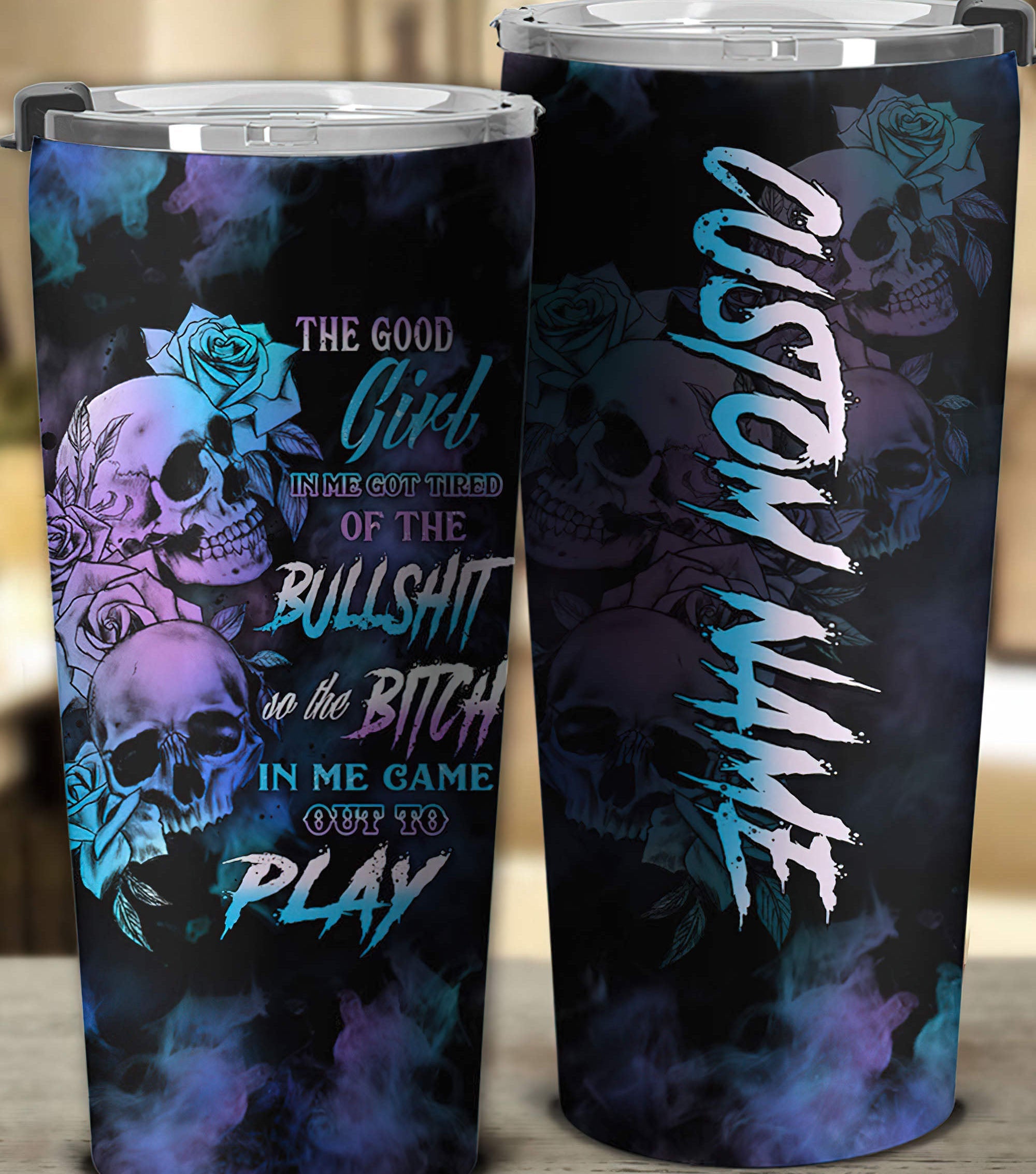 personalized-the-good-girl-in-me-got-tired-skull-4-tumbler