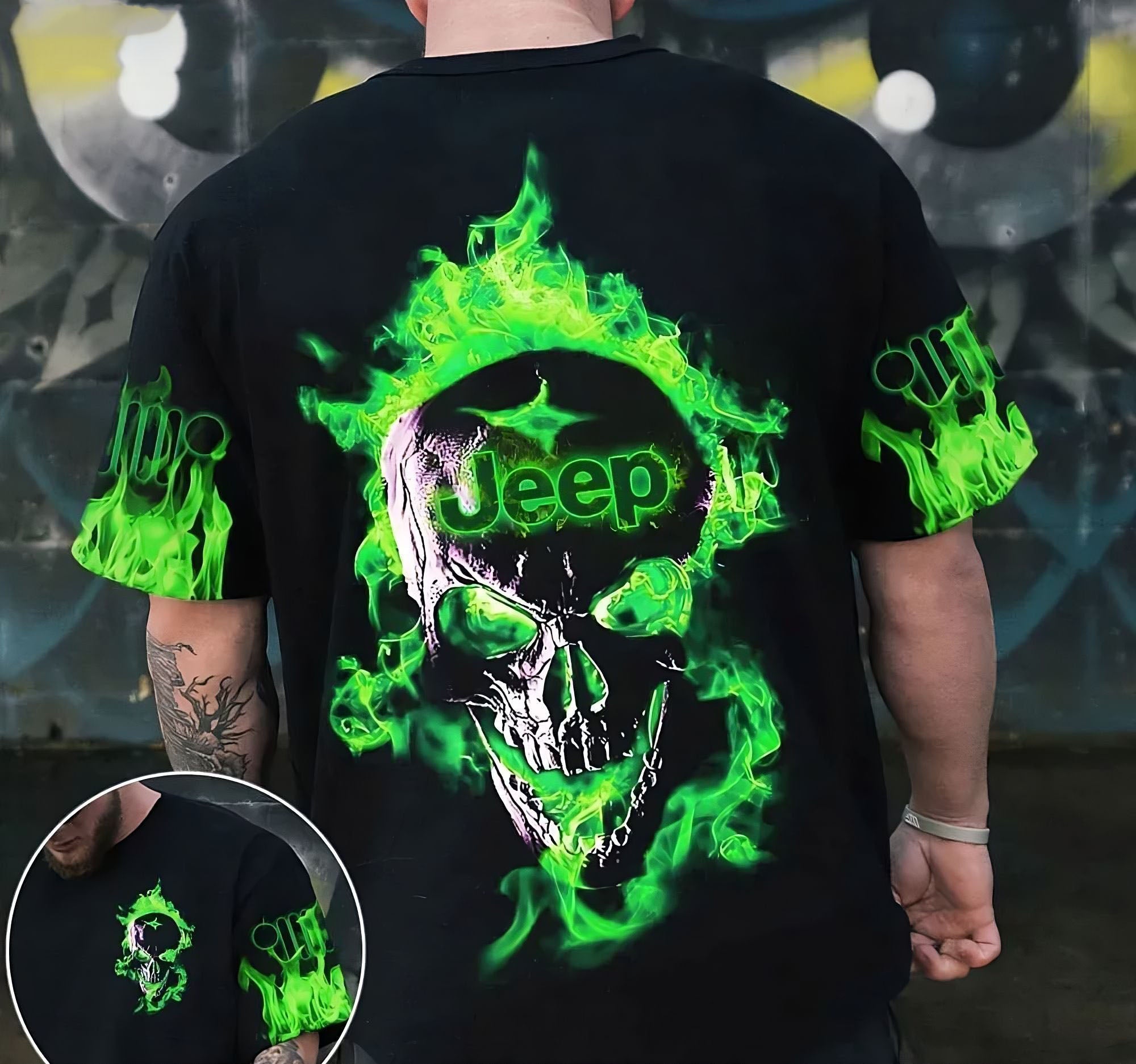 jeep-skull-green-fire-all-over-print-t-shirt