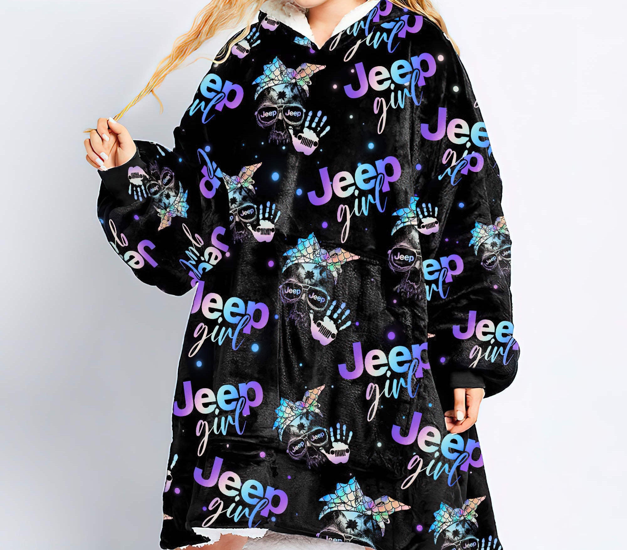 jeep-skull-wave-wearable-blanket-hoodie