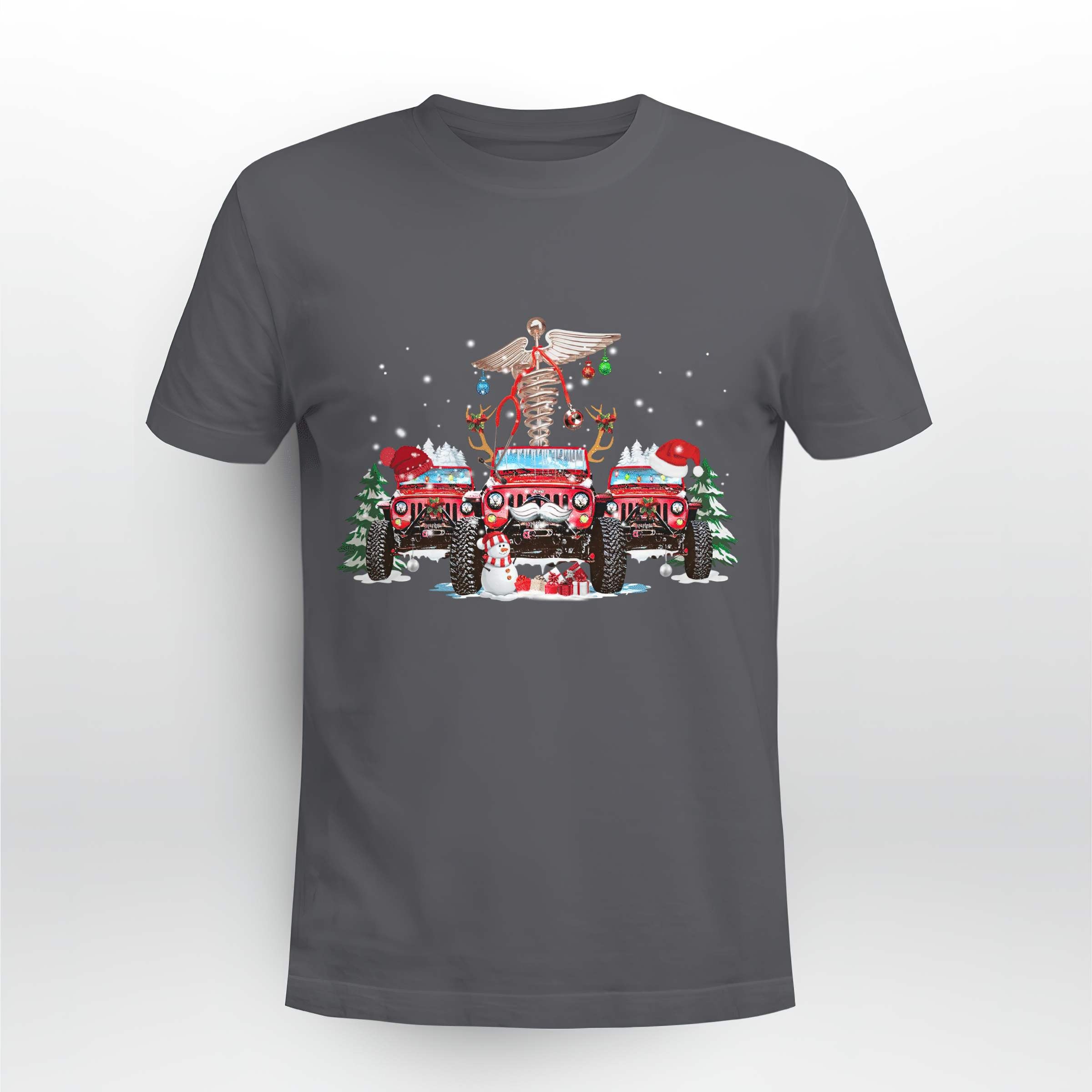 nurse-chris-jeep-christmas-t-shirt