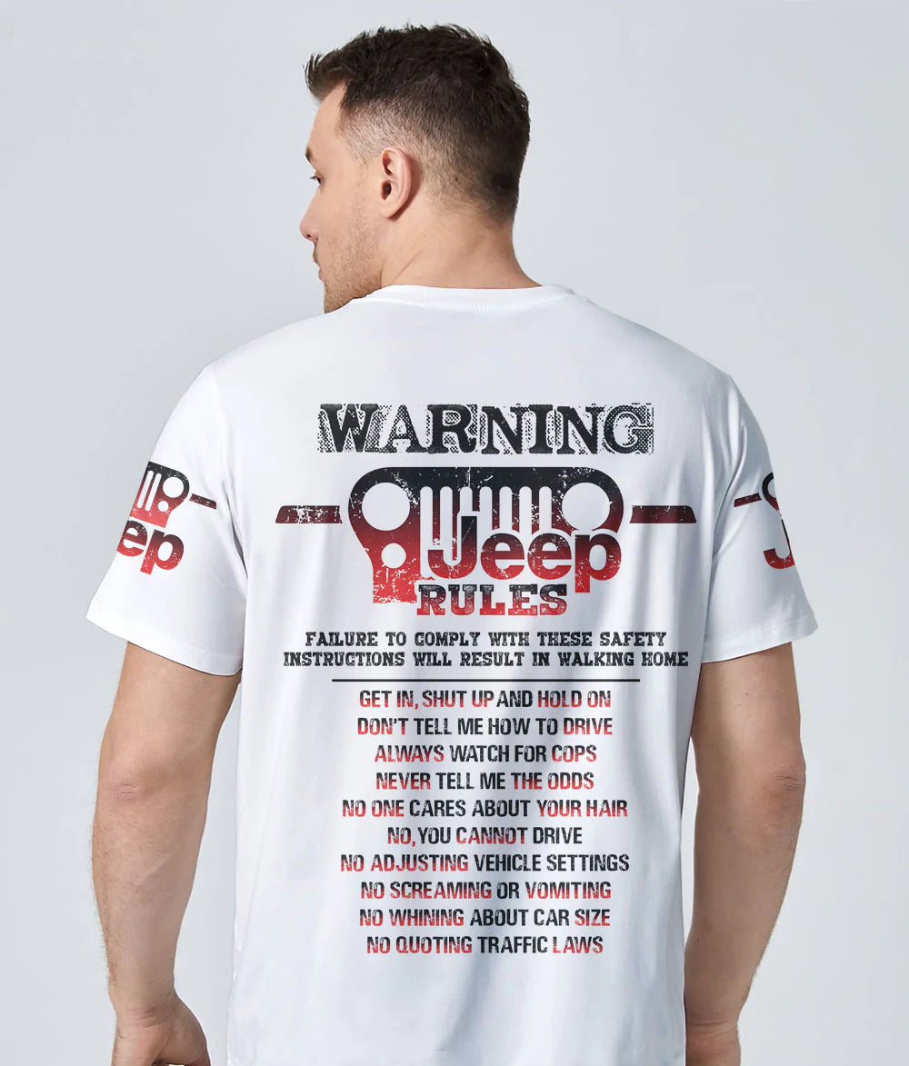 warning-jeep-rules-t-shirt