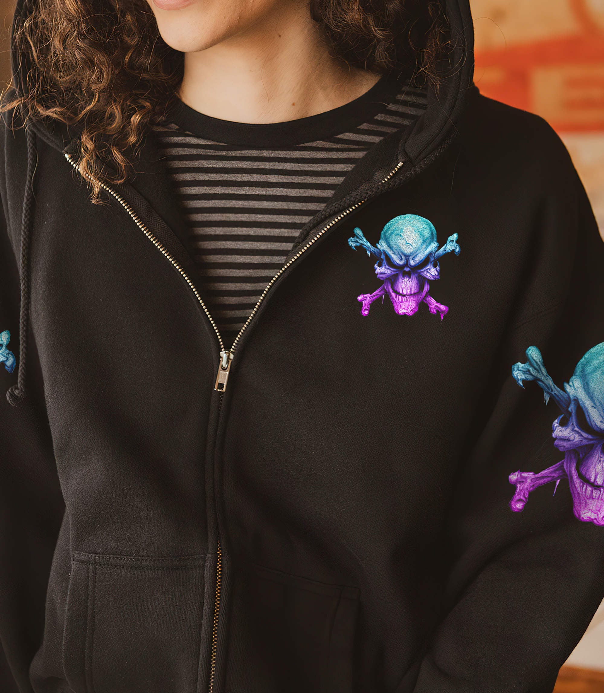 warning-kinda-crazy-skull-bones-all-over-print-hoodie