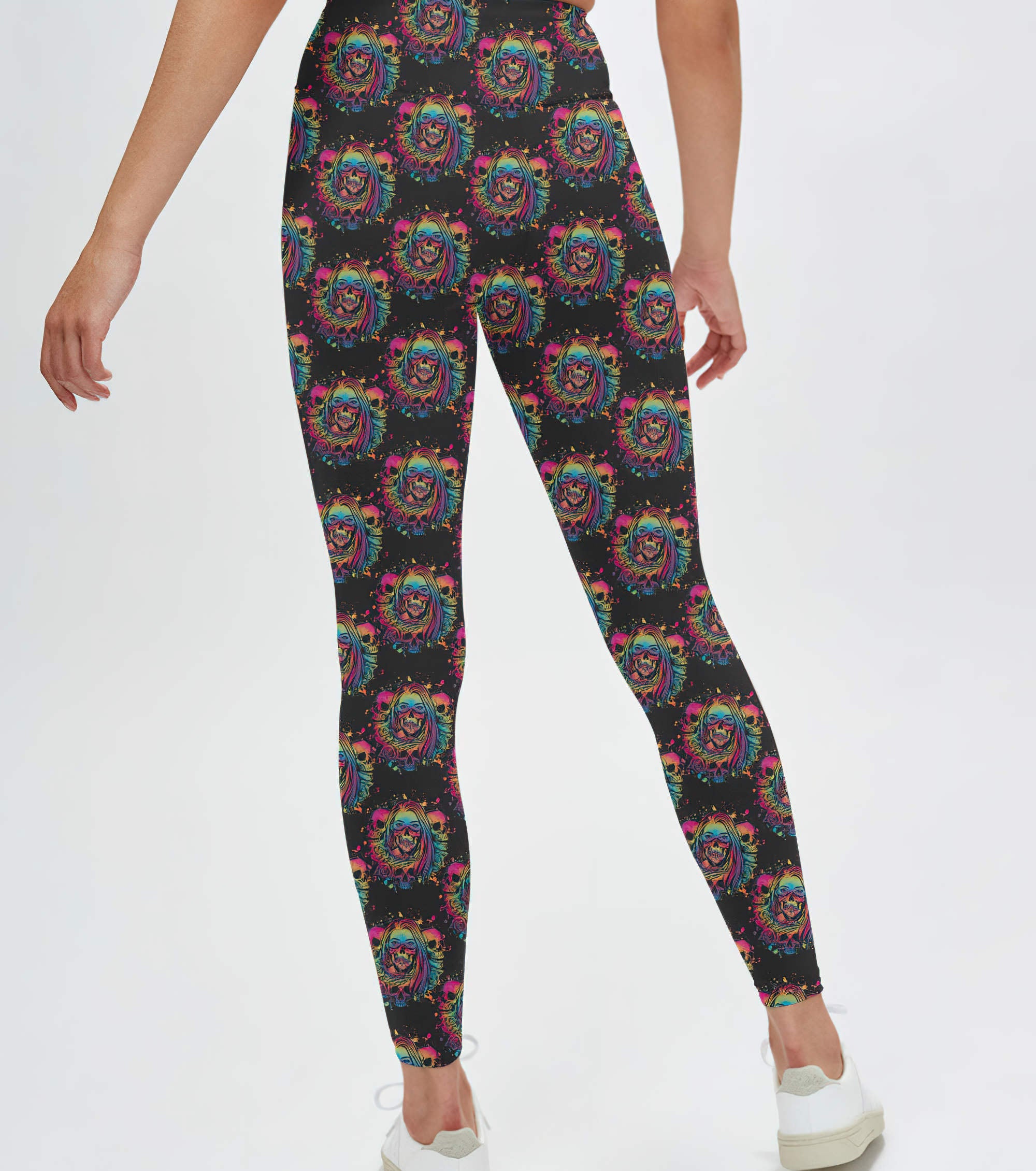 the-good-girl-in-me-got-tired-of-skull-tattoo-all-over-print-leggings